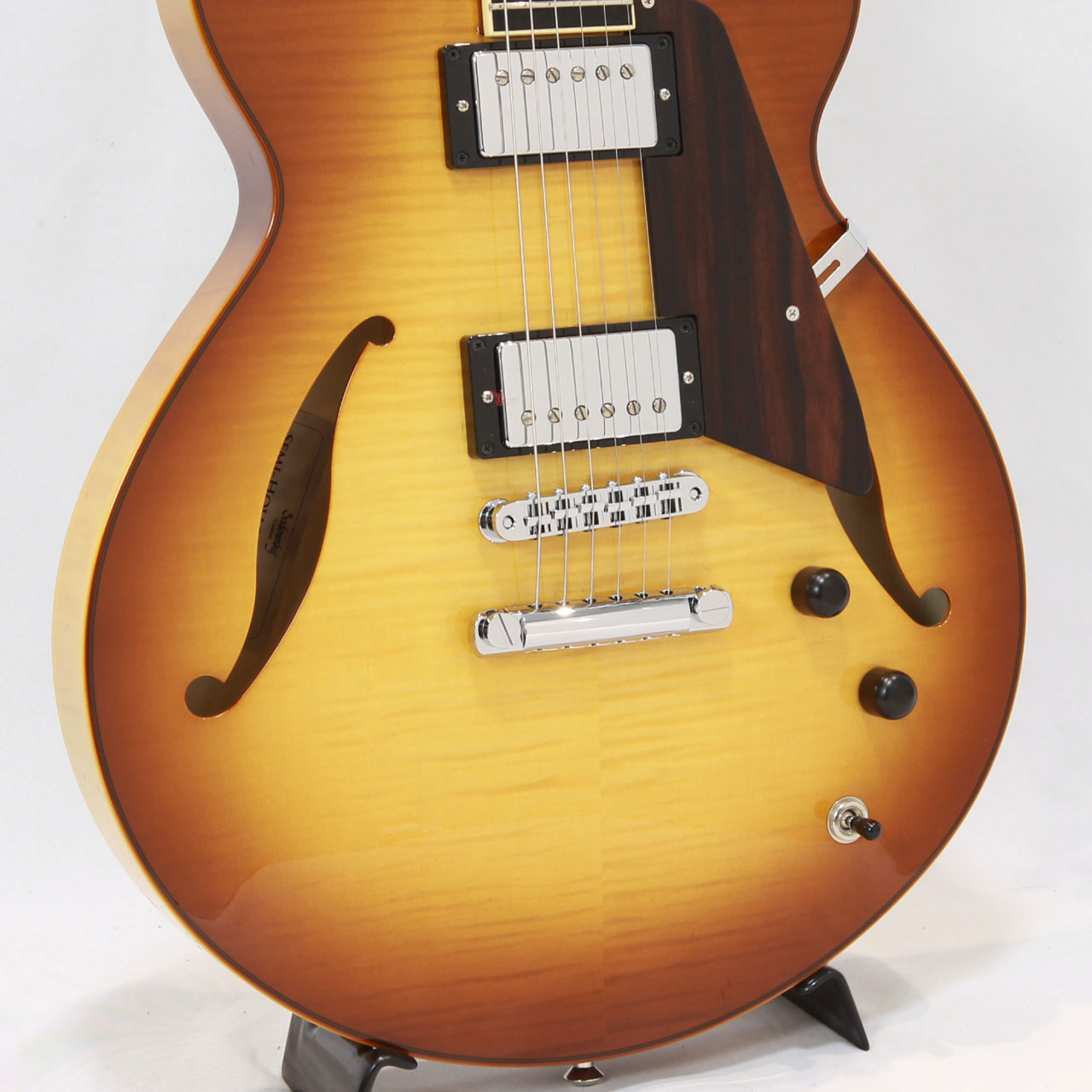 Sadowsky Semi-Hollow Archtop Violin Burst | The Music Emporium