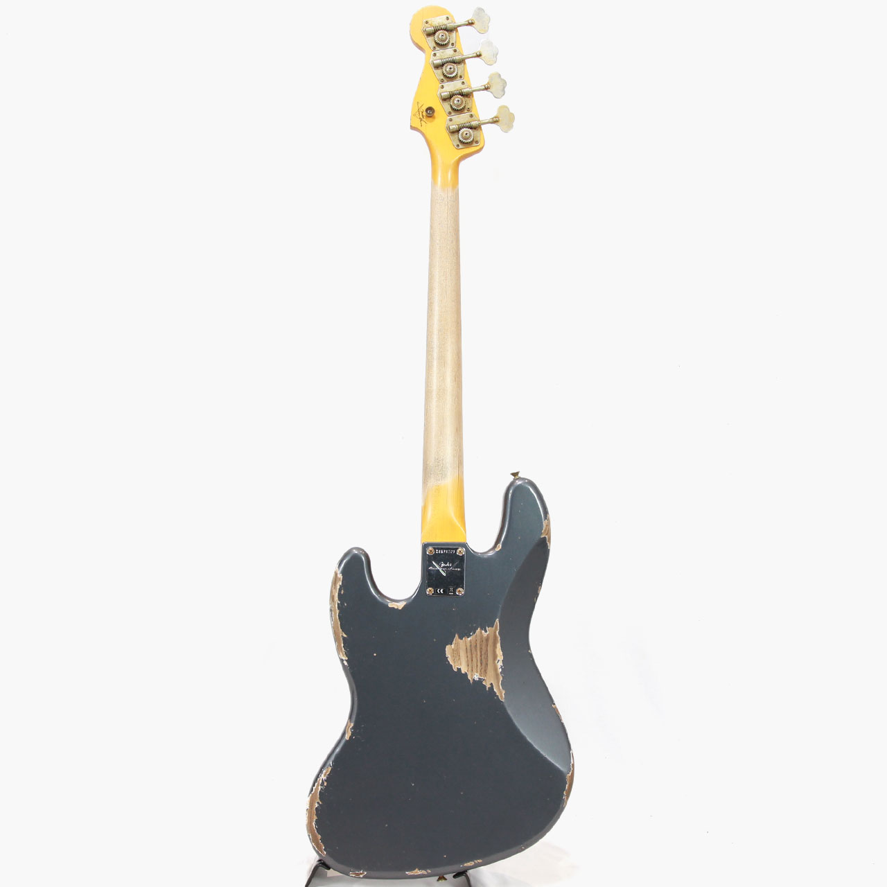 Fender Custom Shop 1961 Jazz Bass Heavy Relic Charcoal Frost Fender Custom Shop 1961 Jazz Bass Heavy Relic Charcoal Frost