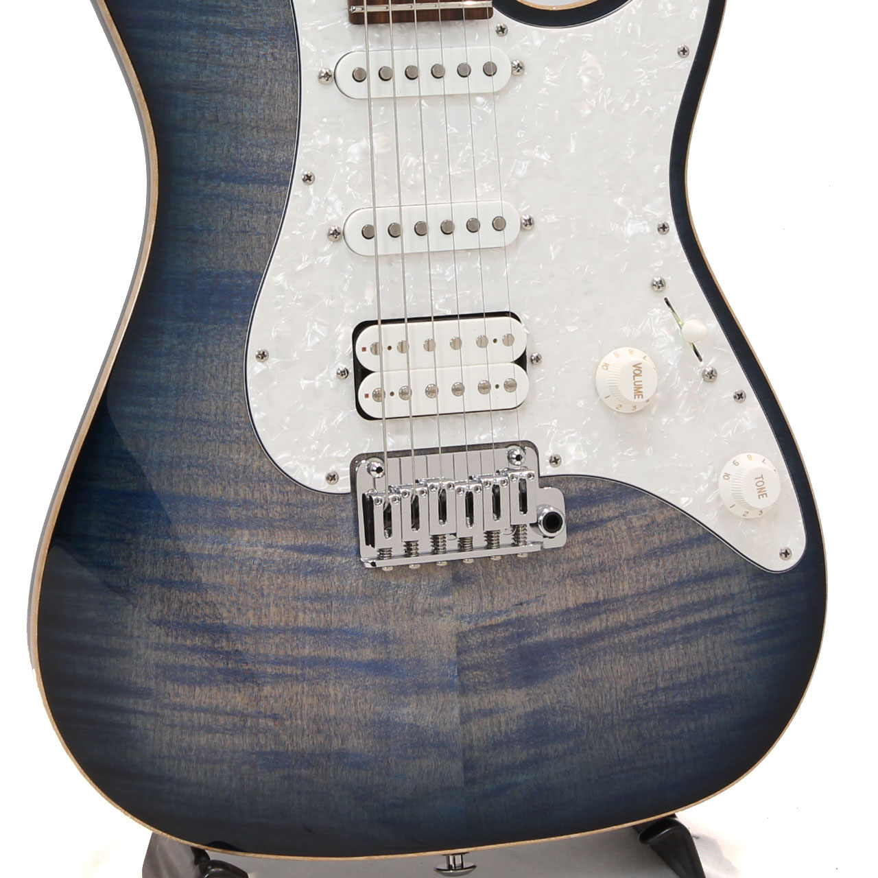 Suhr サー JE-Line Standard Plus Faded Trans Whale Blue Burst