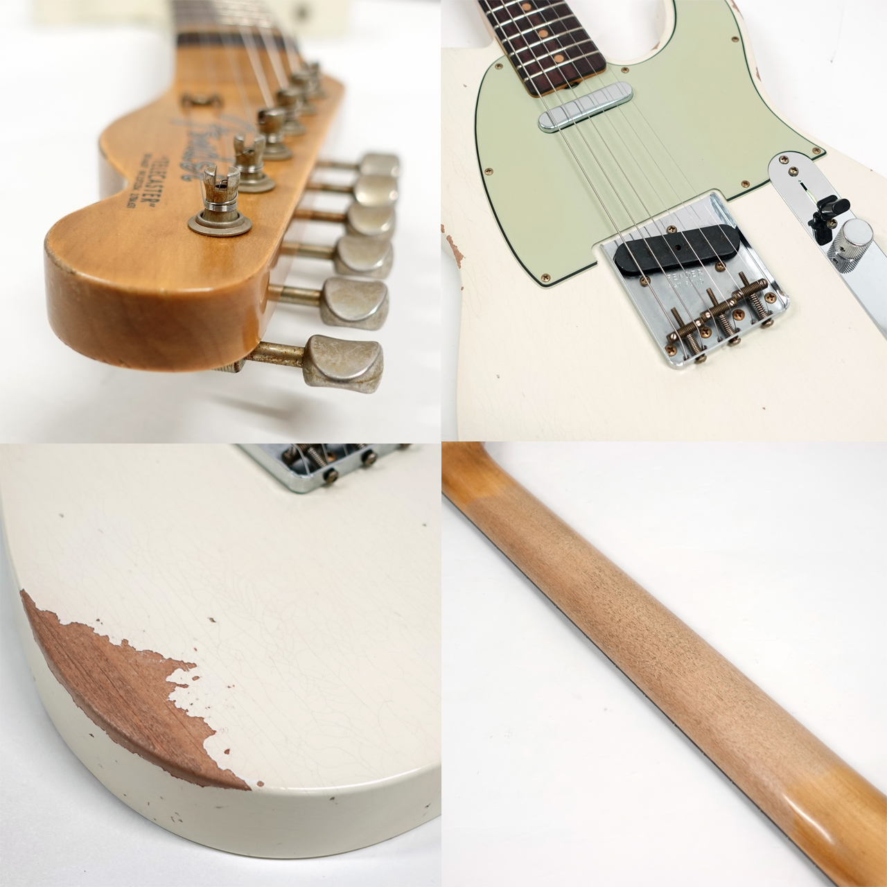 ファッション 通販 Fender Custom Olympic Aged / Relic Telecaster 1963 Shop ギター