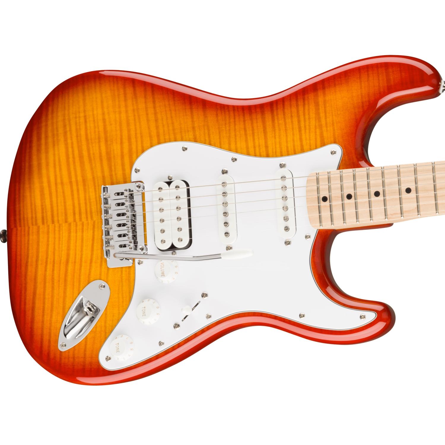 SQUIER スクワイヤー Affinity Stratocaster FMT HSS Sienna
