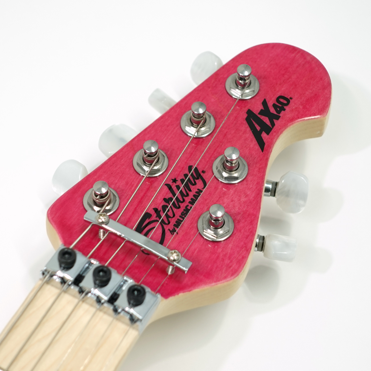 Sterling by Musicman AX-40 / TPK Trans Pink | ワタナベ楽器店