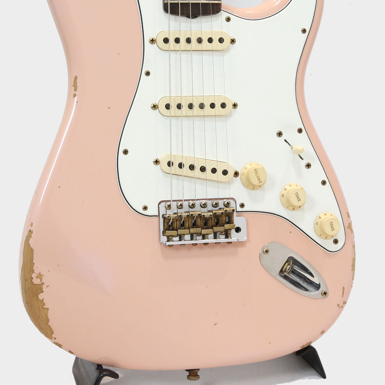 Fender Custom Shop 60s Stratocaster Relic Aged Shell Pink