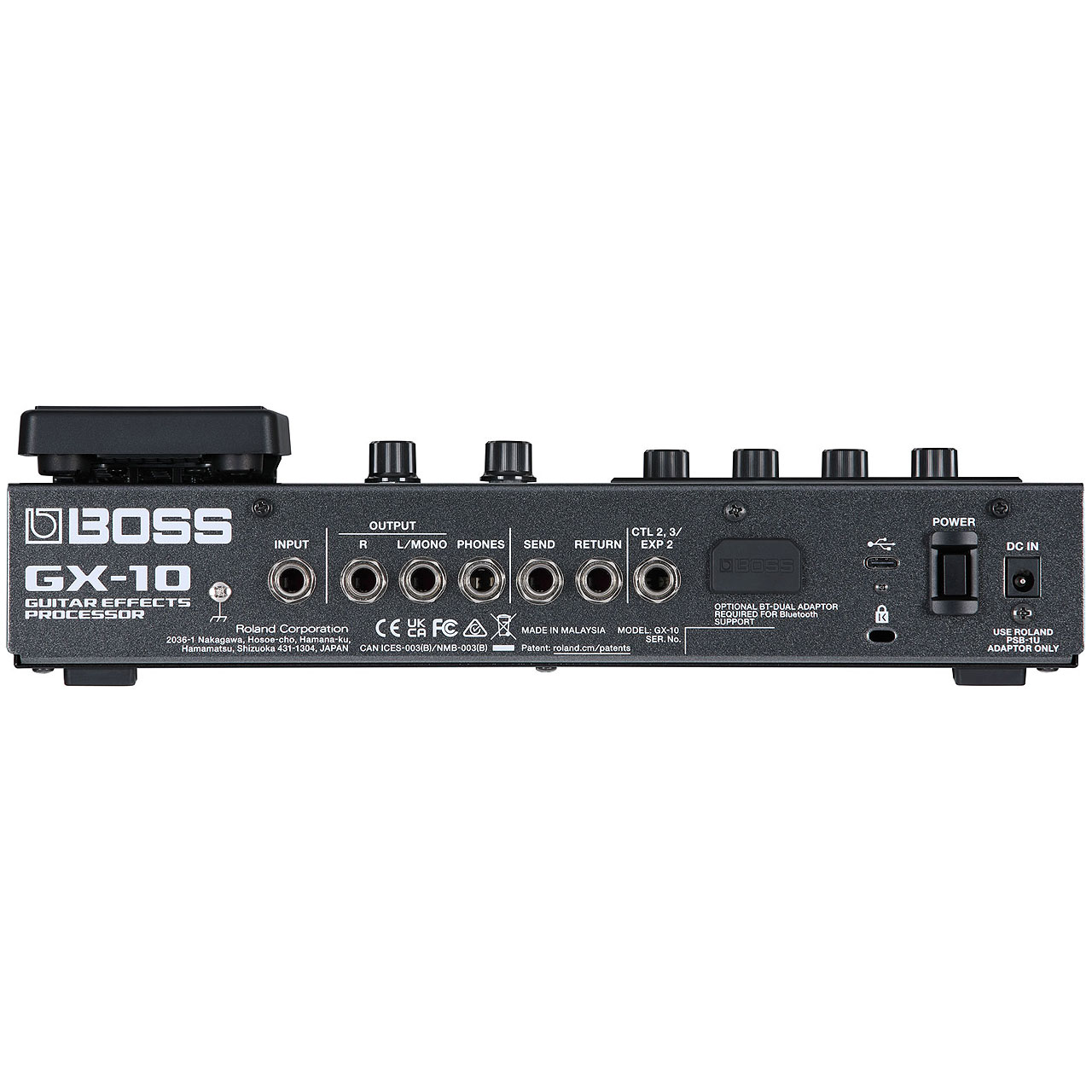 BOSS ボス GX-10 Guitar Effects Processor | ワタナベ楽器店