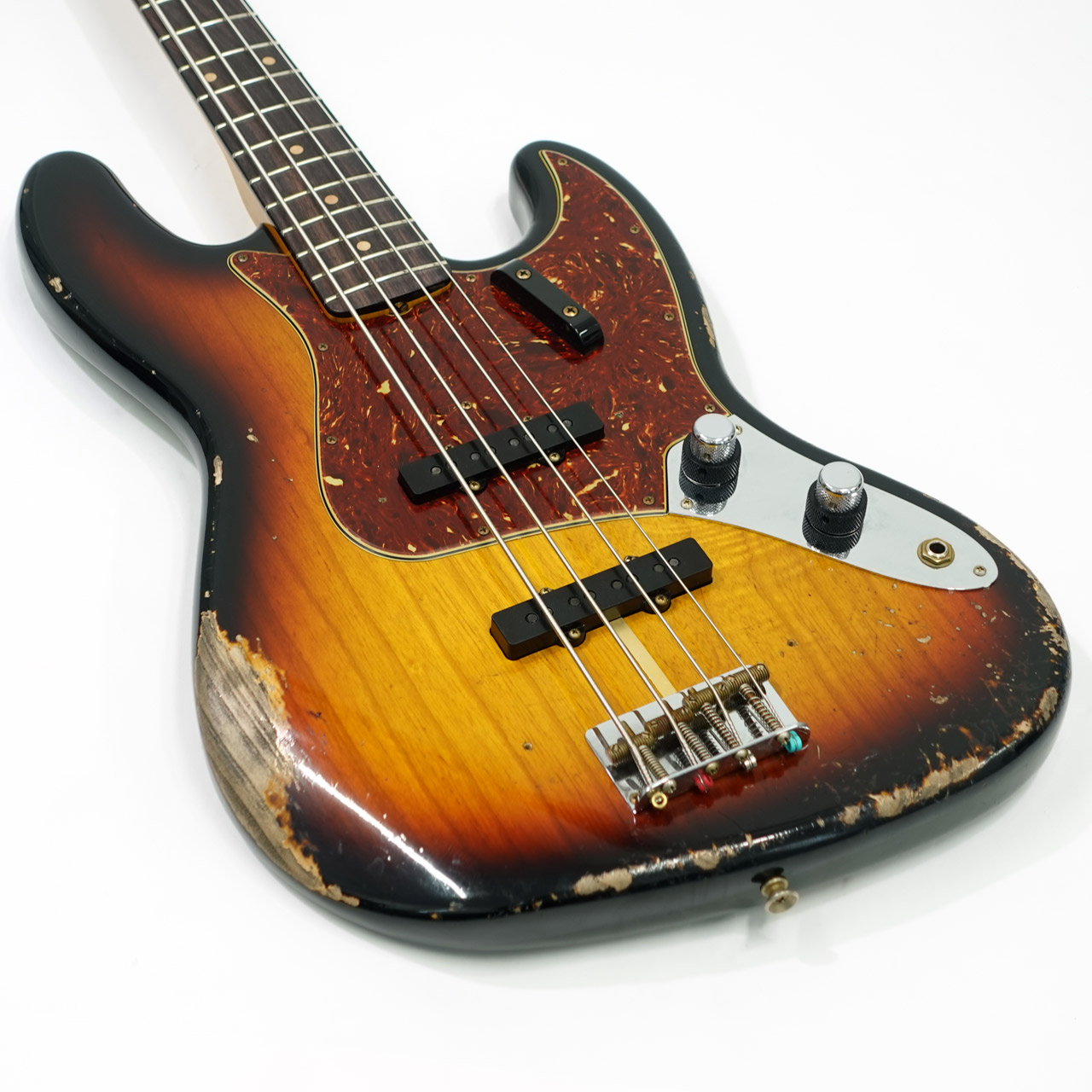 Fender Custom Shop 1961 Jazz Bass Heavy Relic Super Faded Aged 3