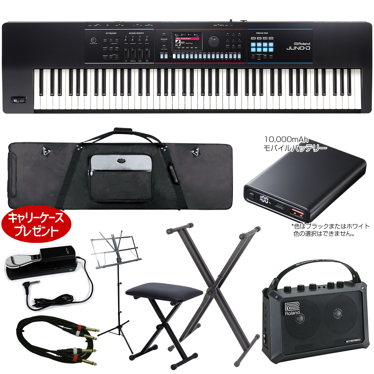 Roland JUNO-D LimitedEdition ローランド ケース付 楽器レンタル PAレンタルのアールサウンド / ROLAND JUNO-D
