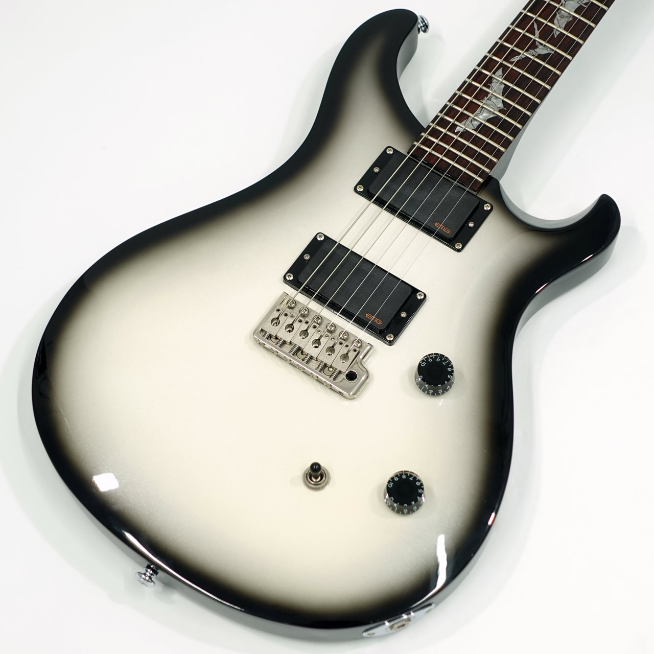 無料発送 ALLENDER PAUL SE PRS MODEL Paul emg（NGD: コウモリインレイ ギター