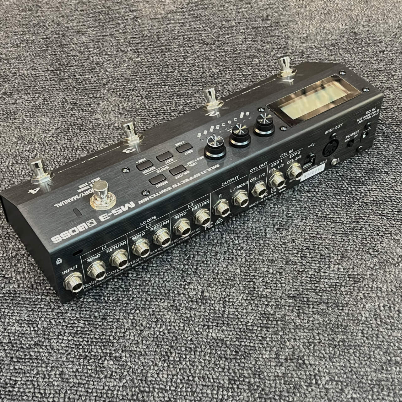 BOSS MS-3 [Multi Effects Switcher] ループスイッチャー ボス