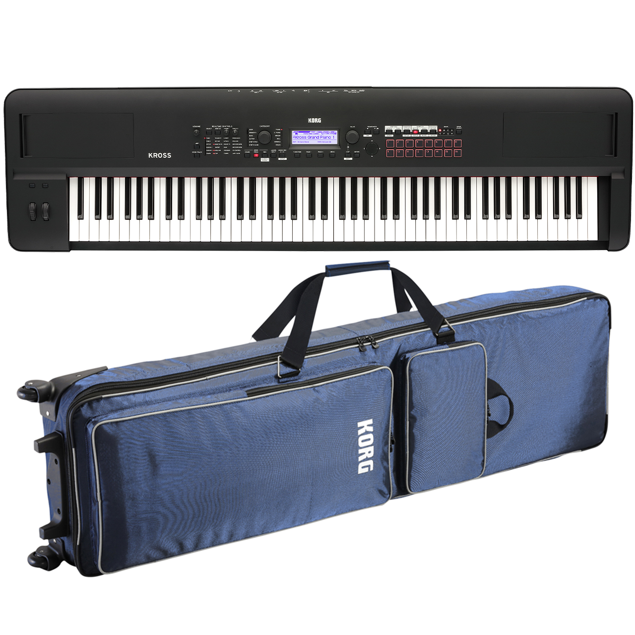 KORG コルグ KROSS2-88 MB 専用ケースセット 88鍵 シンセサイザー
