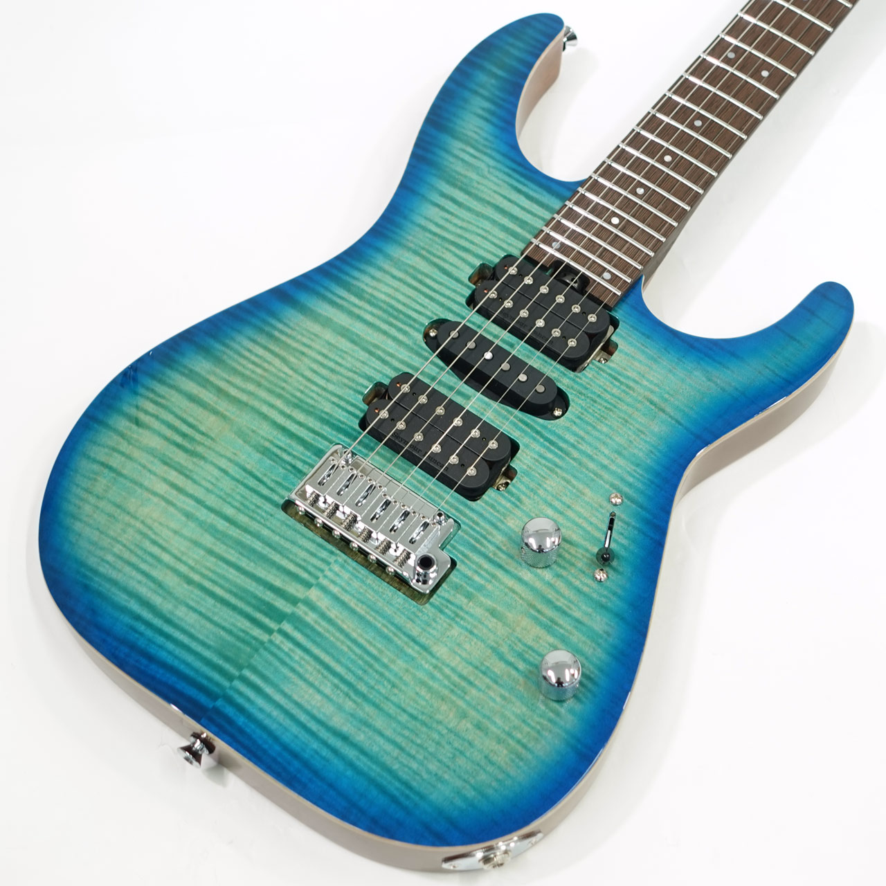 Charvel シャーベル MJ DK24 HSH 2PT W Mahogany with Flame