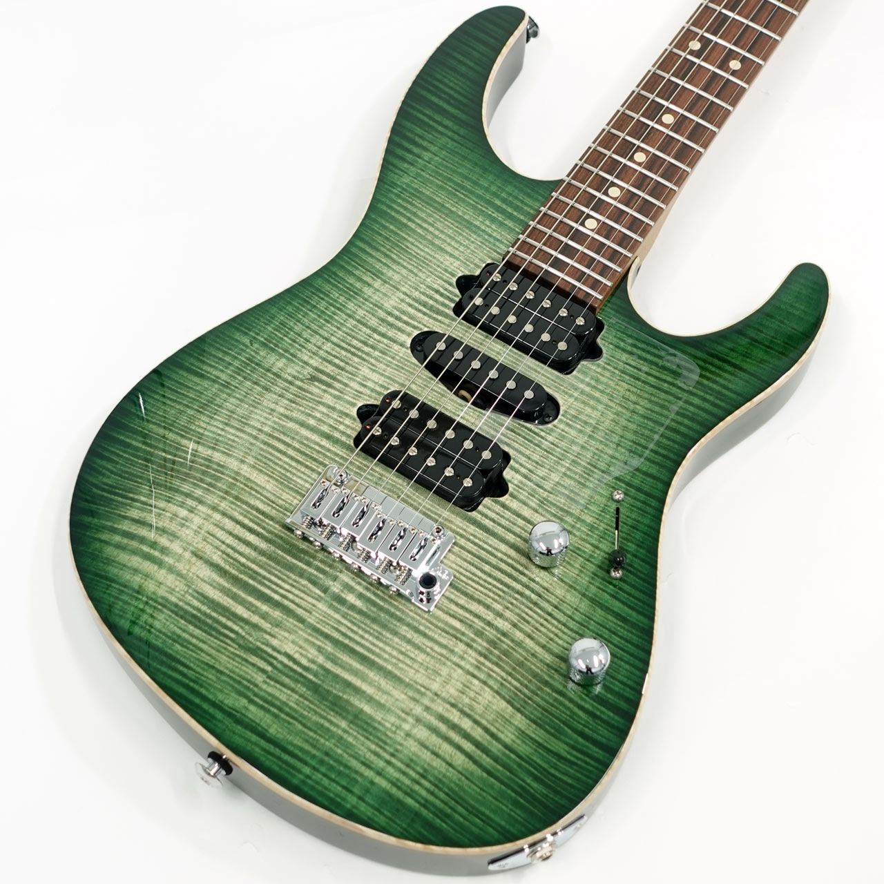 Suhr サー JE-Line Modern Plus MH / Faded Trans Green Burst