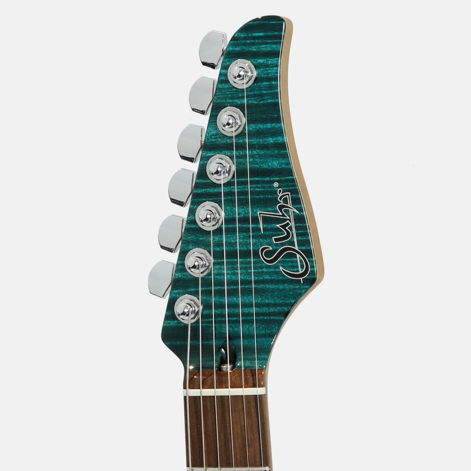 Suhr サー JE-Line Modern Plus MH Trans Teal MADE IN U.S.A.