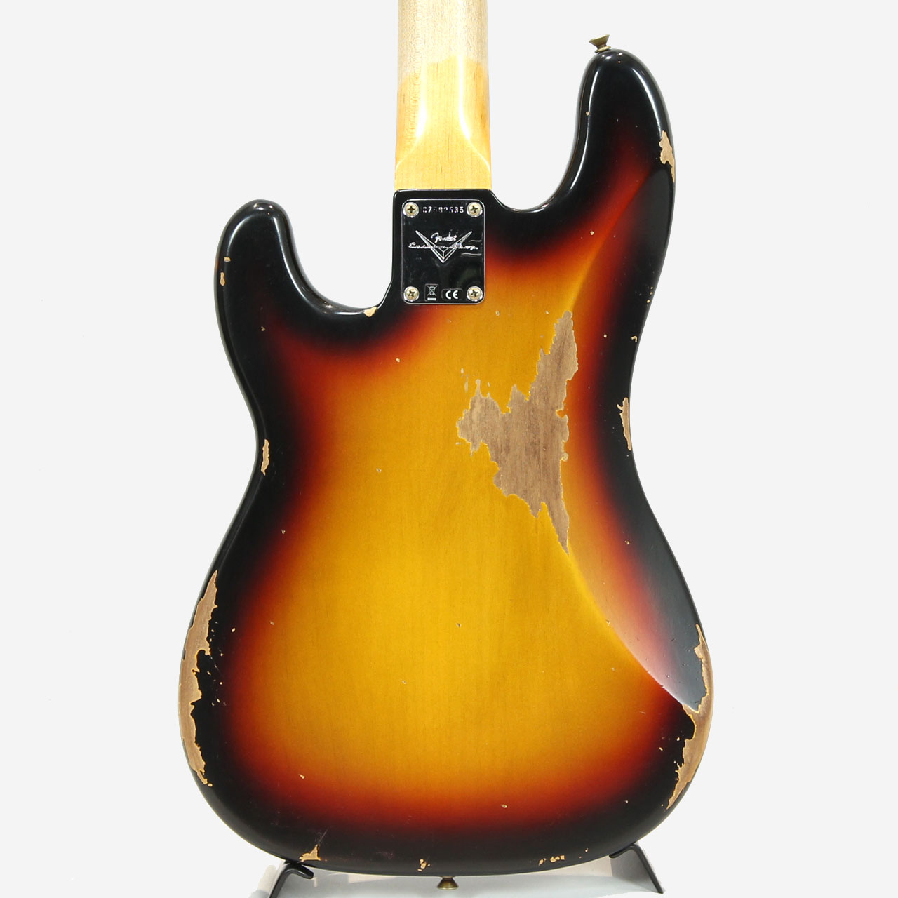プレシジョンベース　レリック　ラッカー塗装 Fender Custom Shop 1966 Precision Bass Heavy Relic 3-Color