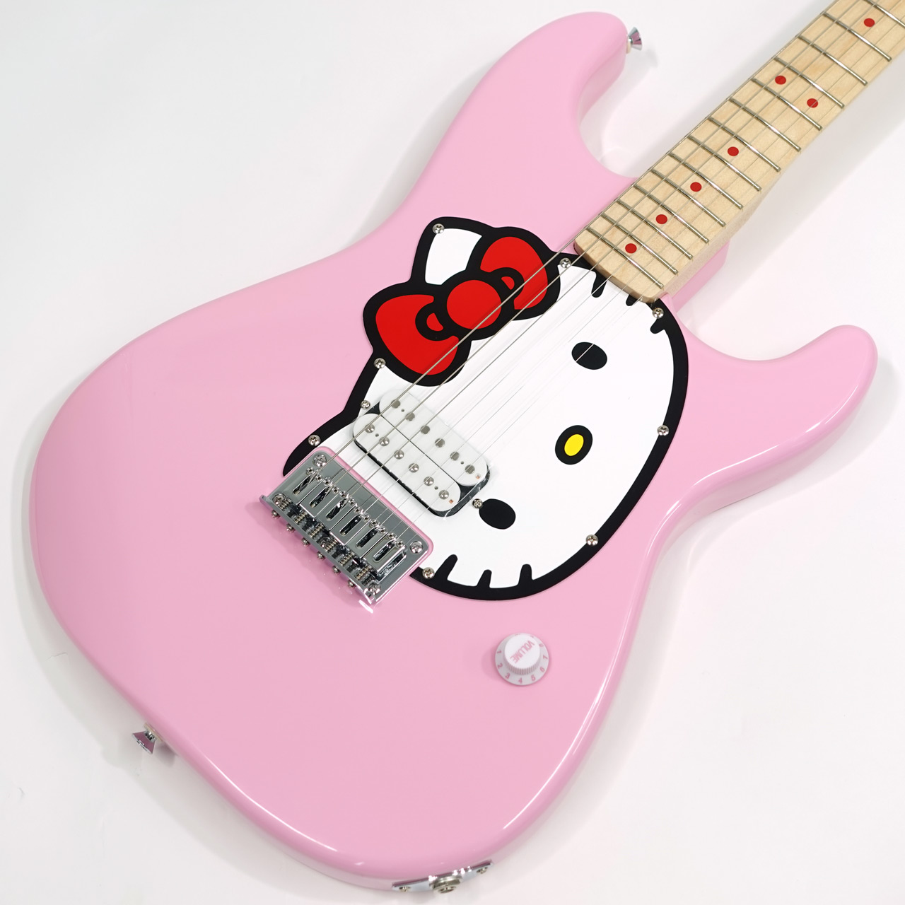 スクワイヤー Hello Kitty エレキギター Fender】【Squier by Fender】世代を超えたポップカルチャー