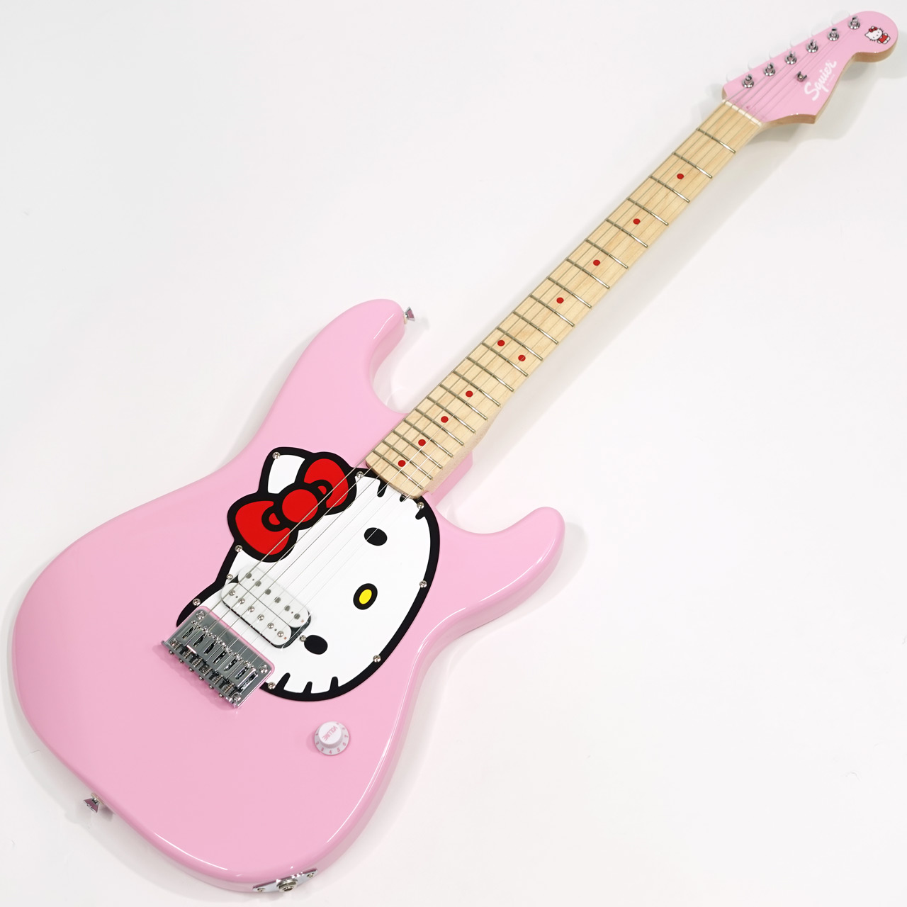 Hello Kitty Squier エレキギター スクワイヤー SQUIER スクワイヤー Limited Edition Hello Kitty Stratocaster