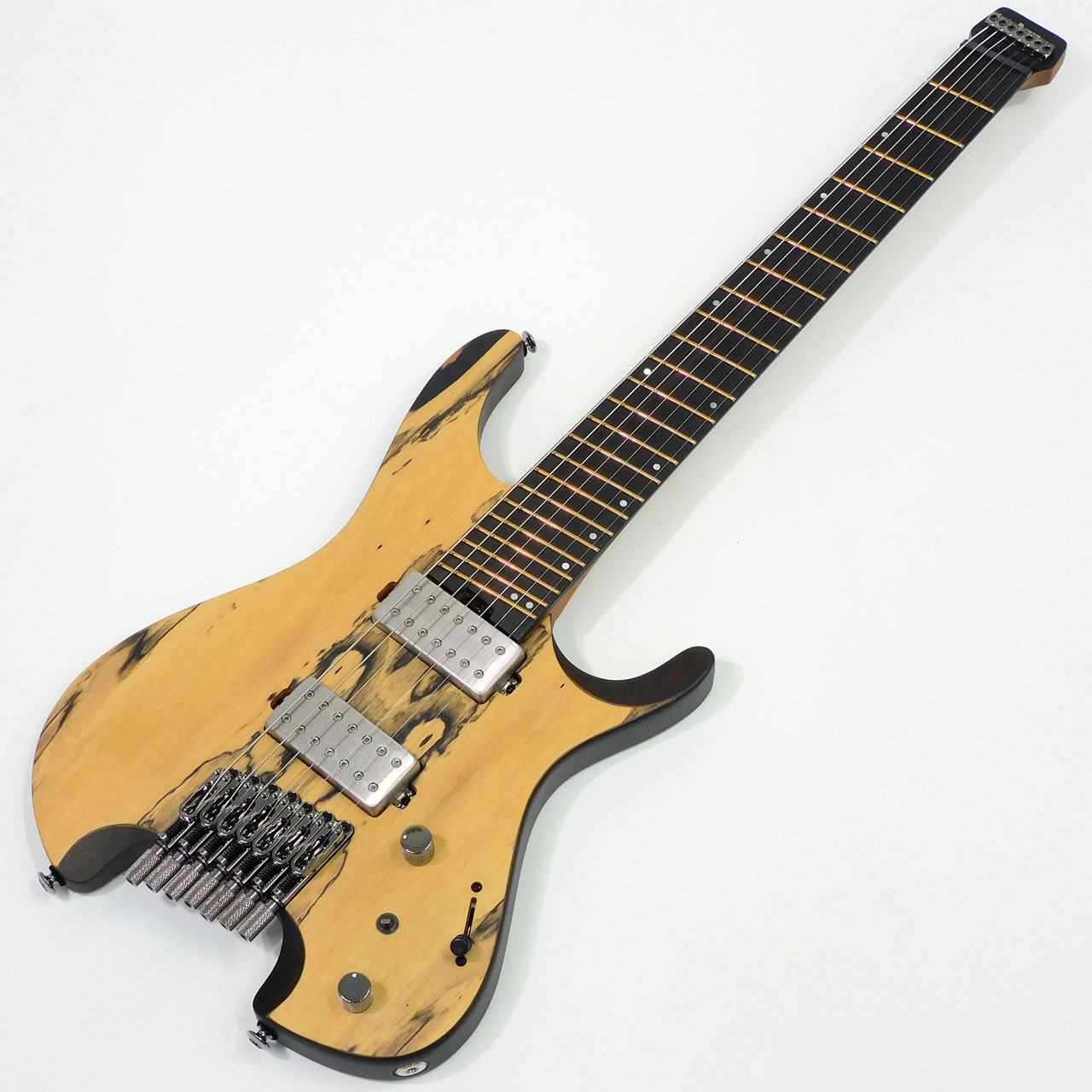 Ibanez QX527PE 7弦ヘッドレス 限定デザイン超美品 激軽2.2kg IbanezQX527PE-NTF(Natural Flat)- 【7弦モデル】【限定モデル