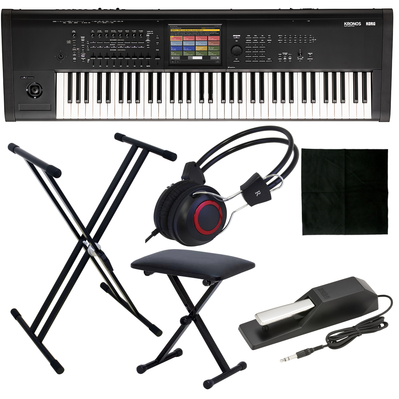 KORG コルグ KRONOS3-73 シンプル演奏セット 73鍵盤 シンセサイザー