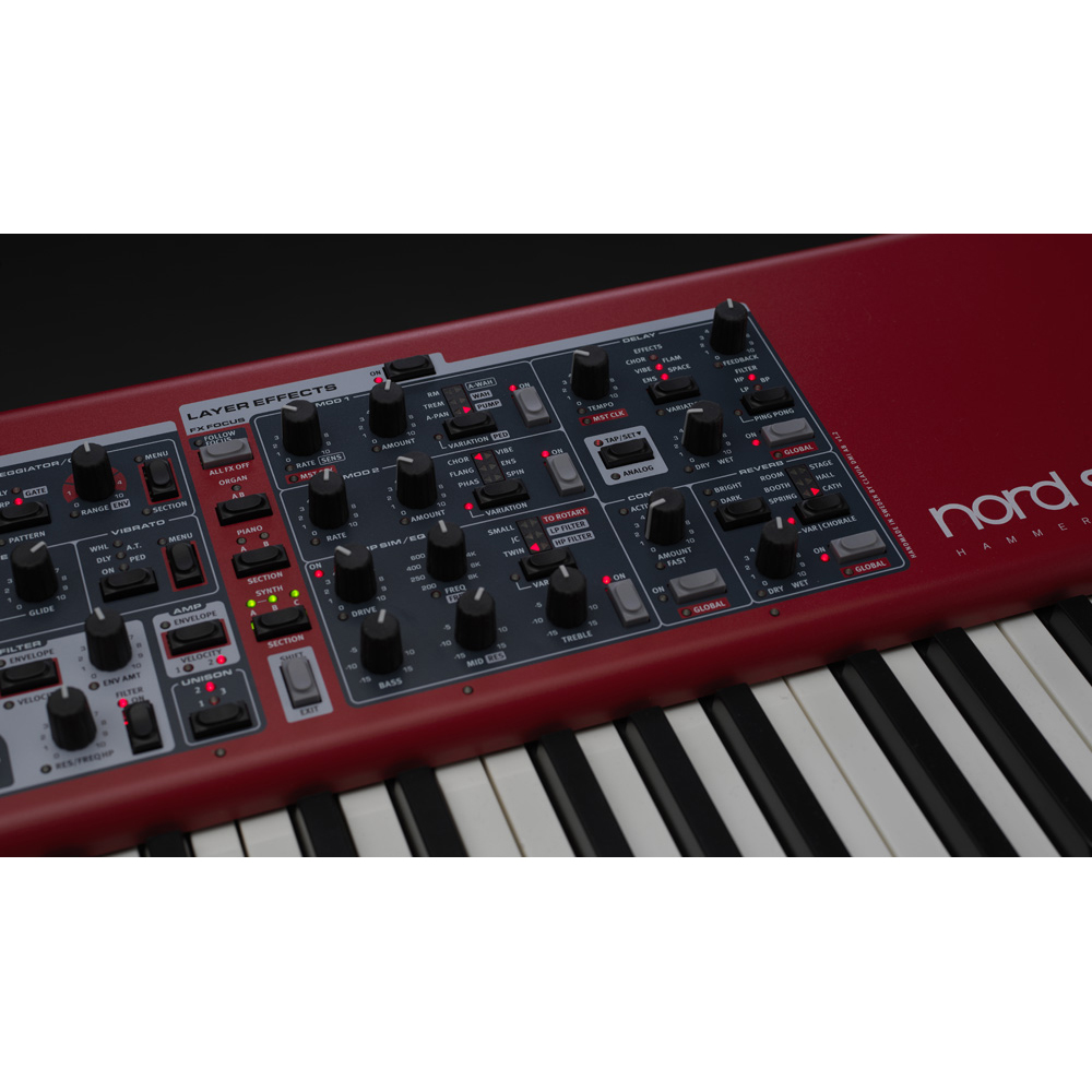 【発送にお時間をいただきます】nord stage3 88鍵 Clavia NORD CLAVIA Nord Stage 4 88 専用ケースセット ステージ