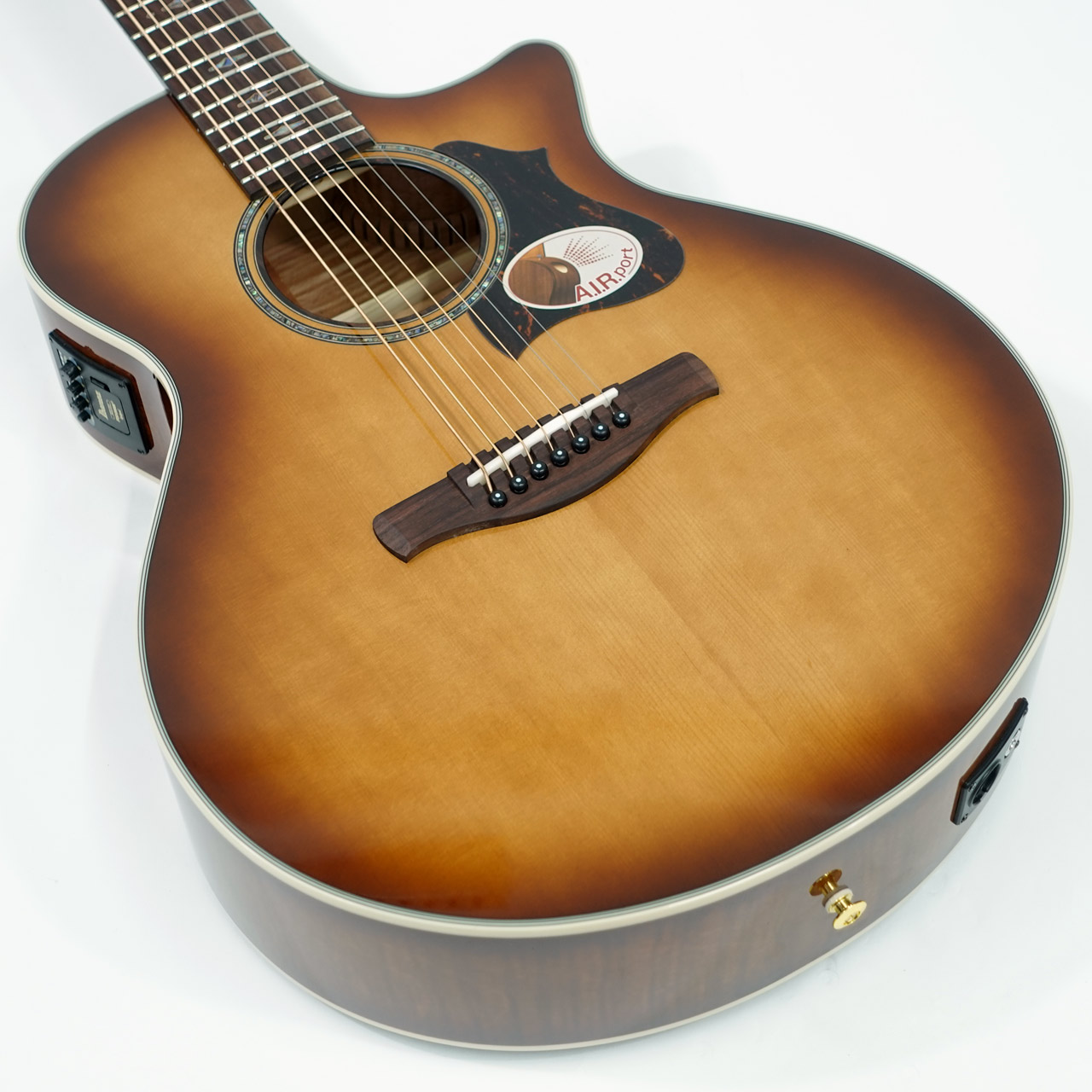 Ibanez アイバニーズ AE3007FMH TBH 7弦 アコーうティックギター