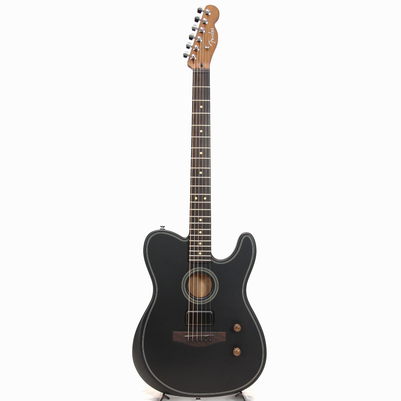 フェンダー❤️Acoustasonic Standard テレキャス黒 Fender フェンダー Acoustasonic Standard Telecaster BLK | ワタナベ