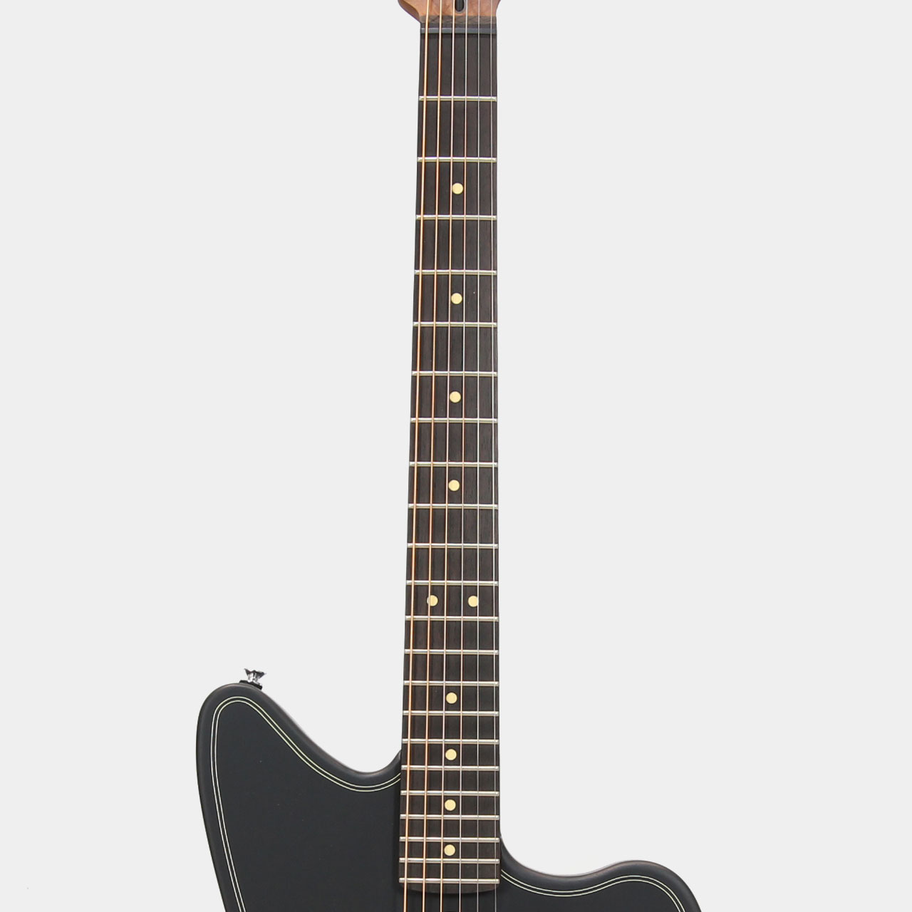 Fender フェンダー Acoustasonic Standard Jazzmaster Black アコース