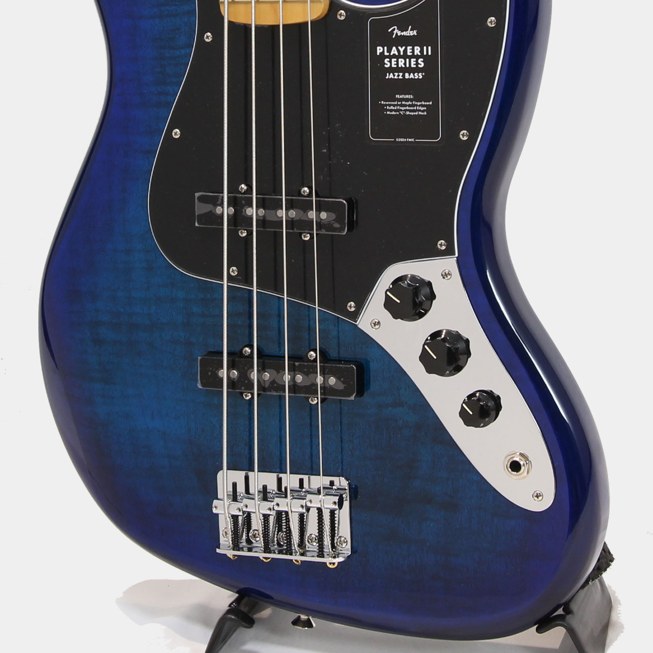Fender フェンダー Limited Player II Jazz Bass Plus Top Blue