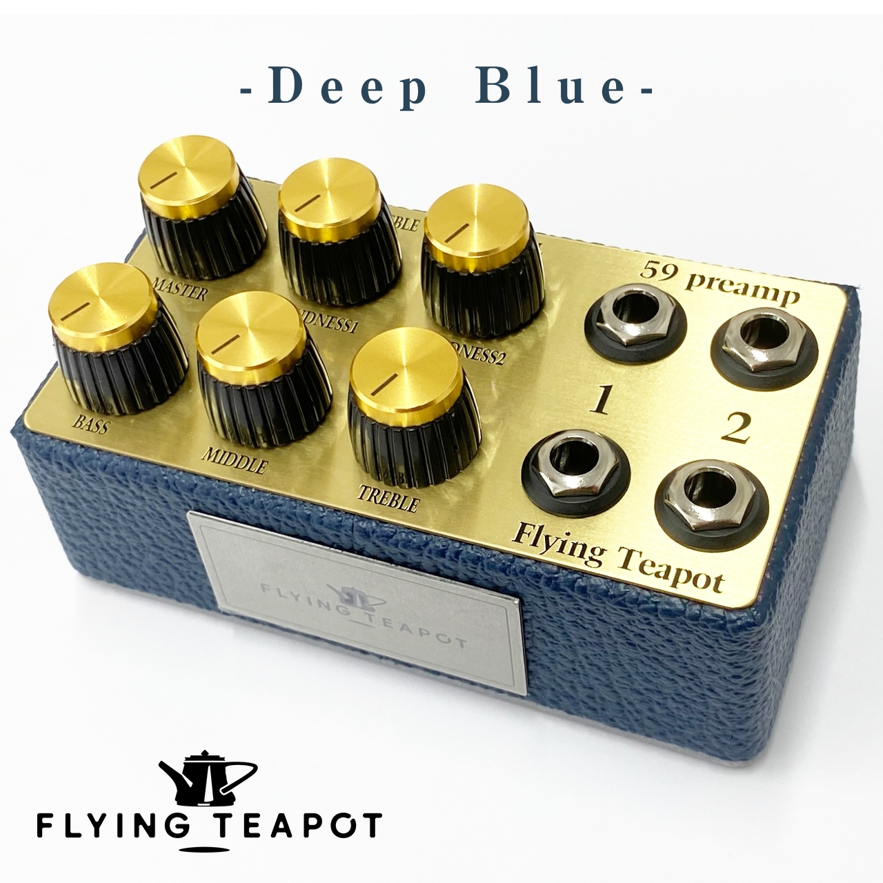 2025-25 秋冬新作  ハイブランドの flying Blue【ワタナベ楽器店オリジナル Deep Preamp 59 teapot ギター
