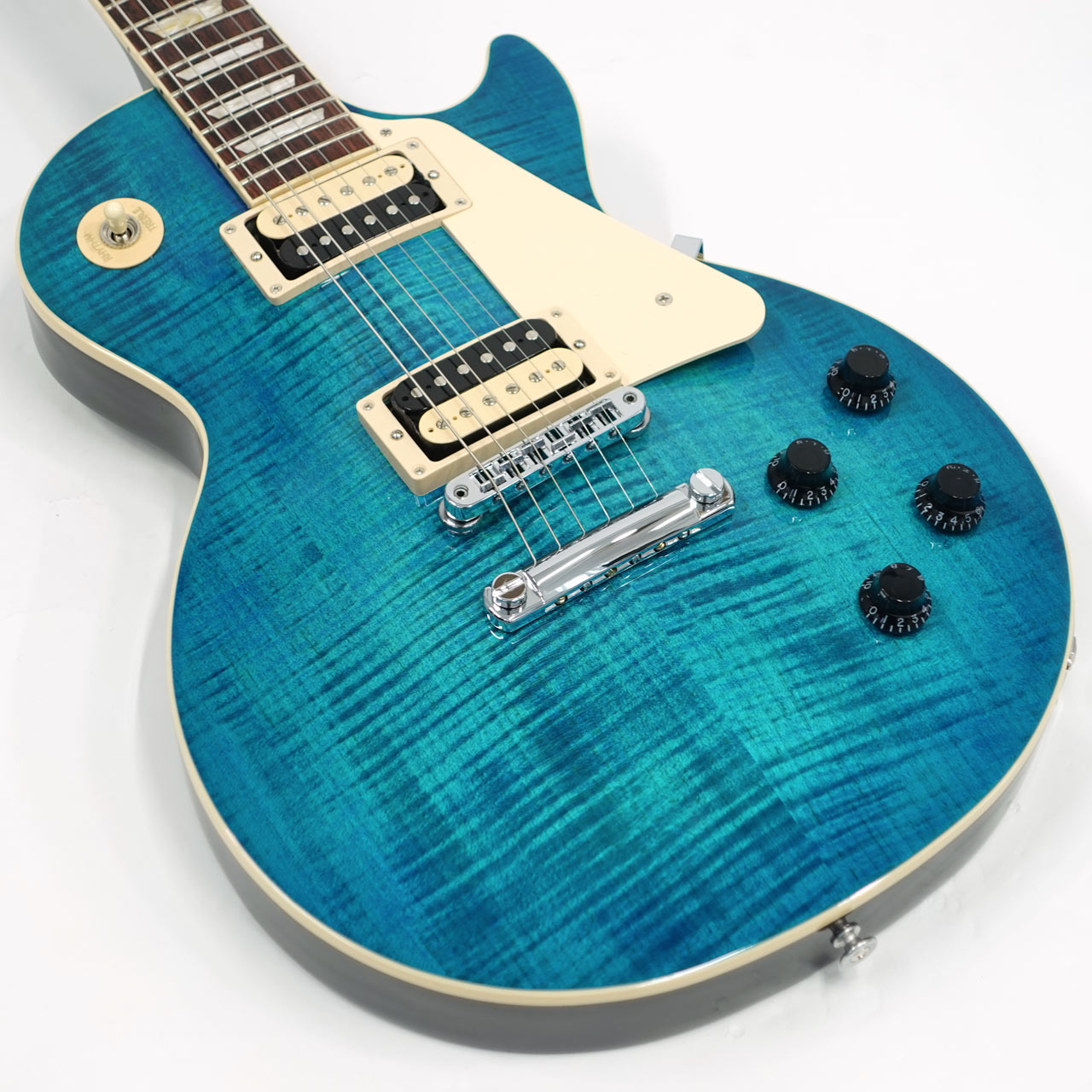 ジャンク Juno レスポール メタリックブルー