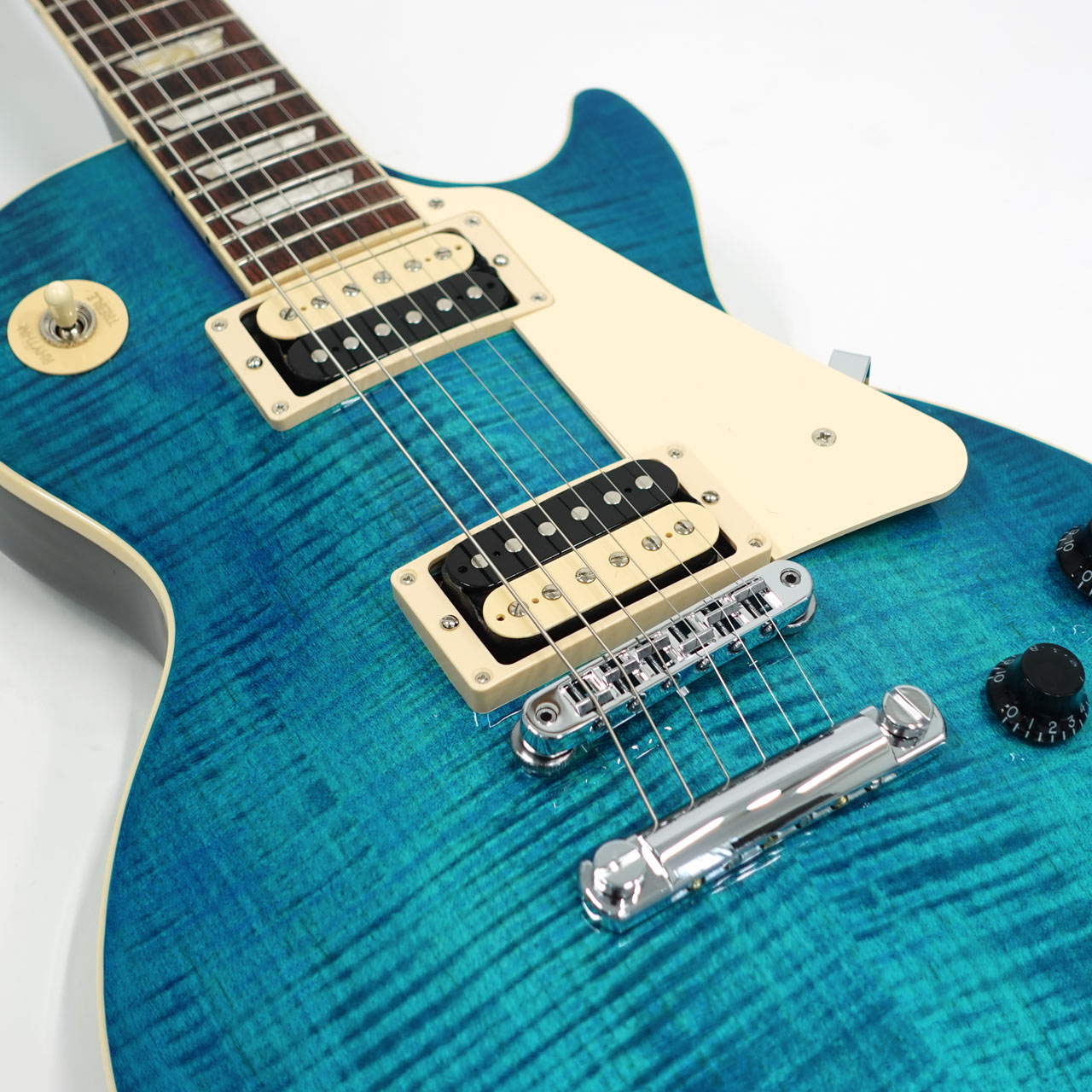 ☆美品☆Les Paul Traditional Pro Aqua Blue Epiphone Limited Edition Les Paul Traditional Pro Aqua Blue