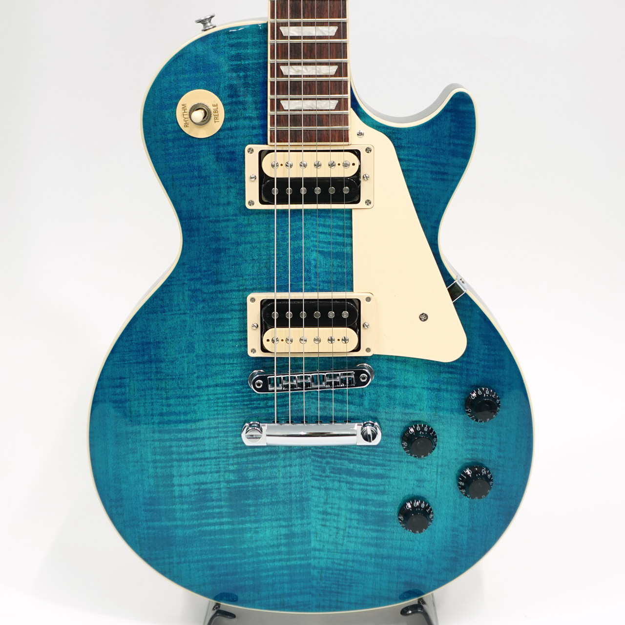 ☆美品☆Les Paul Traditional Pro Aqua Blue Epiphone Les Paul Traditional Pro Aqua Blue（中古）【楽器