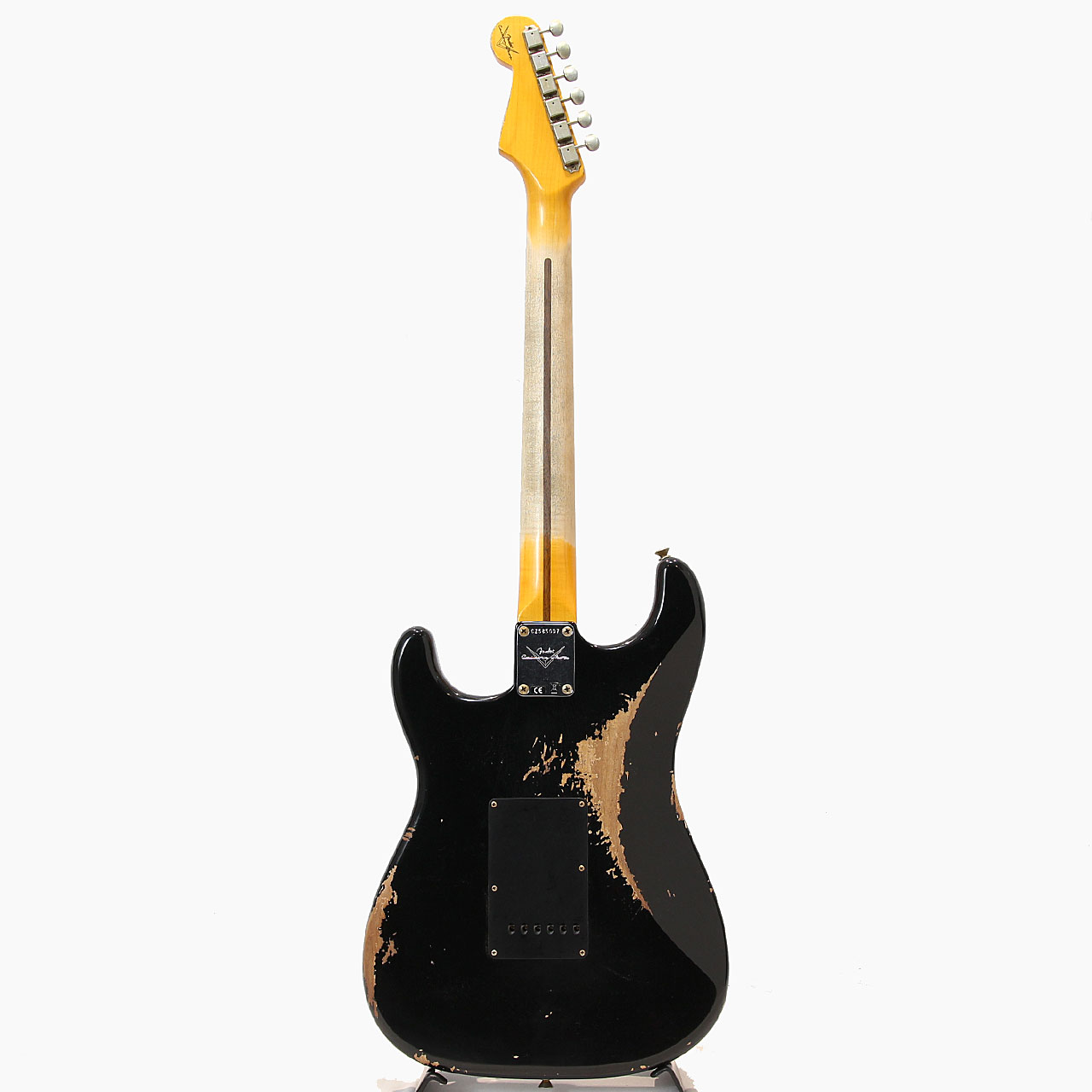 Fender Custom Shop 1960 Dual P90 Stratocaster Heavey Relic Black