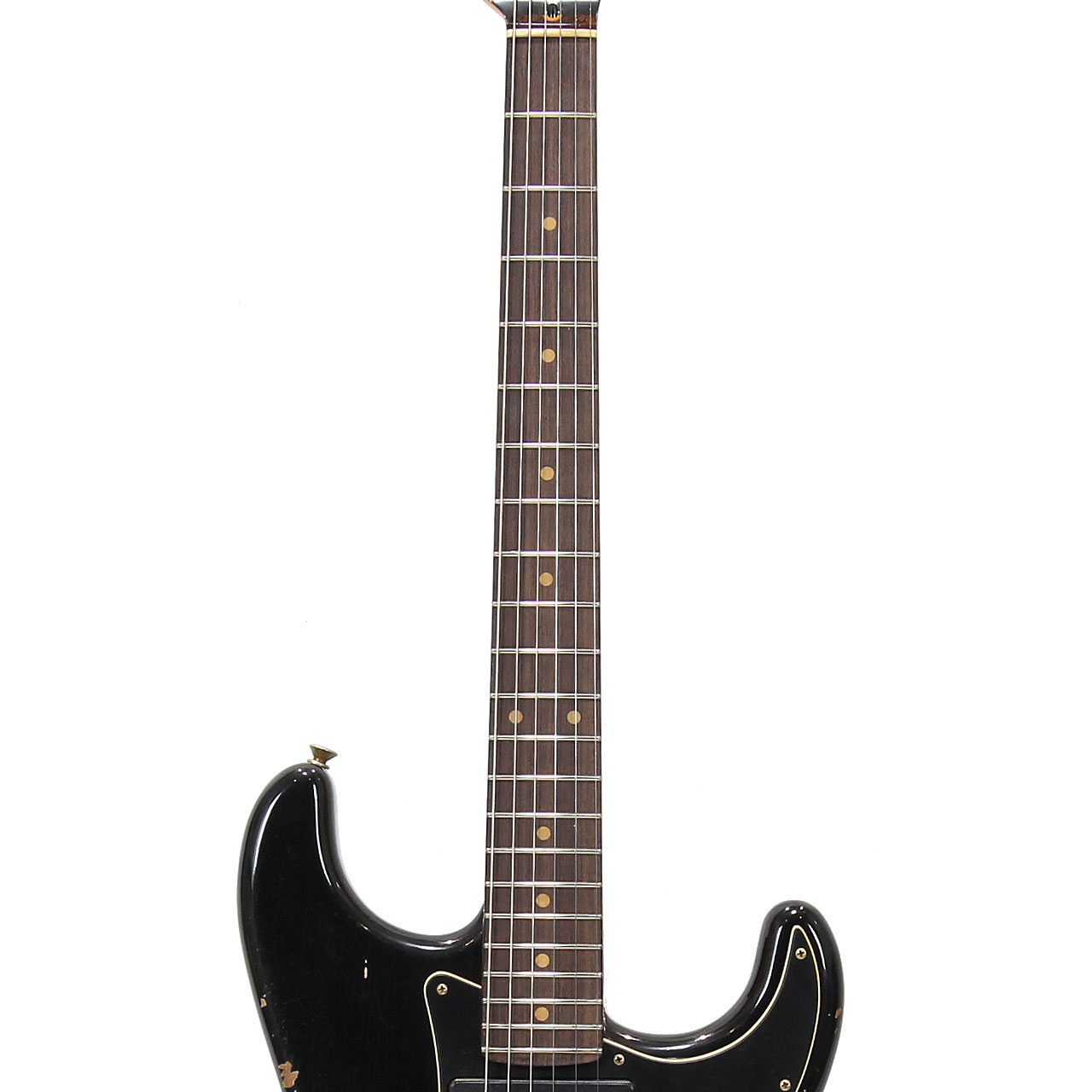 ストラトキャスタータイプ　P-90 ２発 Fender Custom Shop 1960 Dual P90 Stratocaster Heavey Relic Black