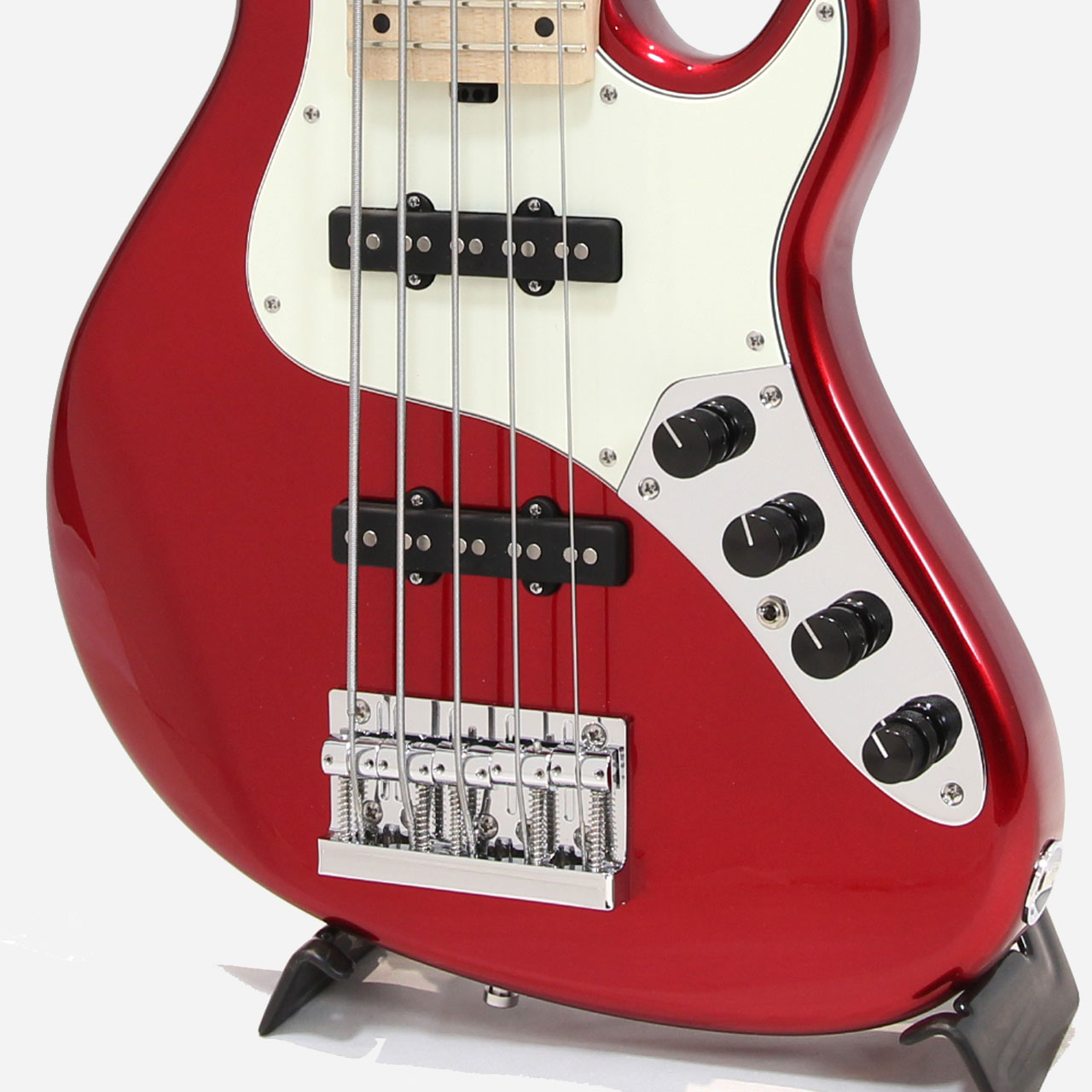 Sadowsky ML24 SV5 Vintage Single Cut Bass Ash Candy Apple Red High