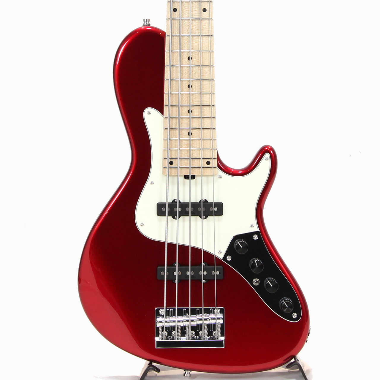 Sadowsky ML24 SV5 Vintage Single Cut Bass Ash Candy Apple Red High