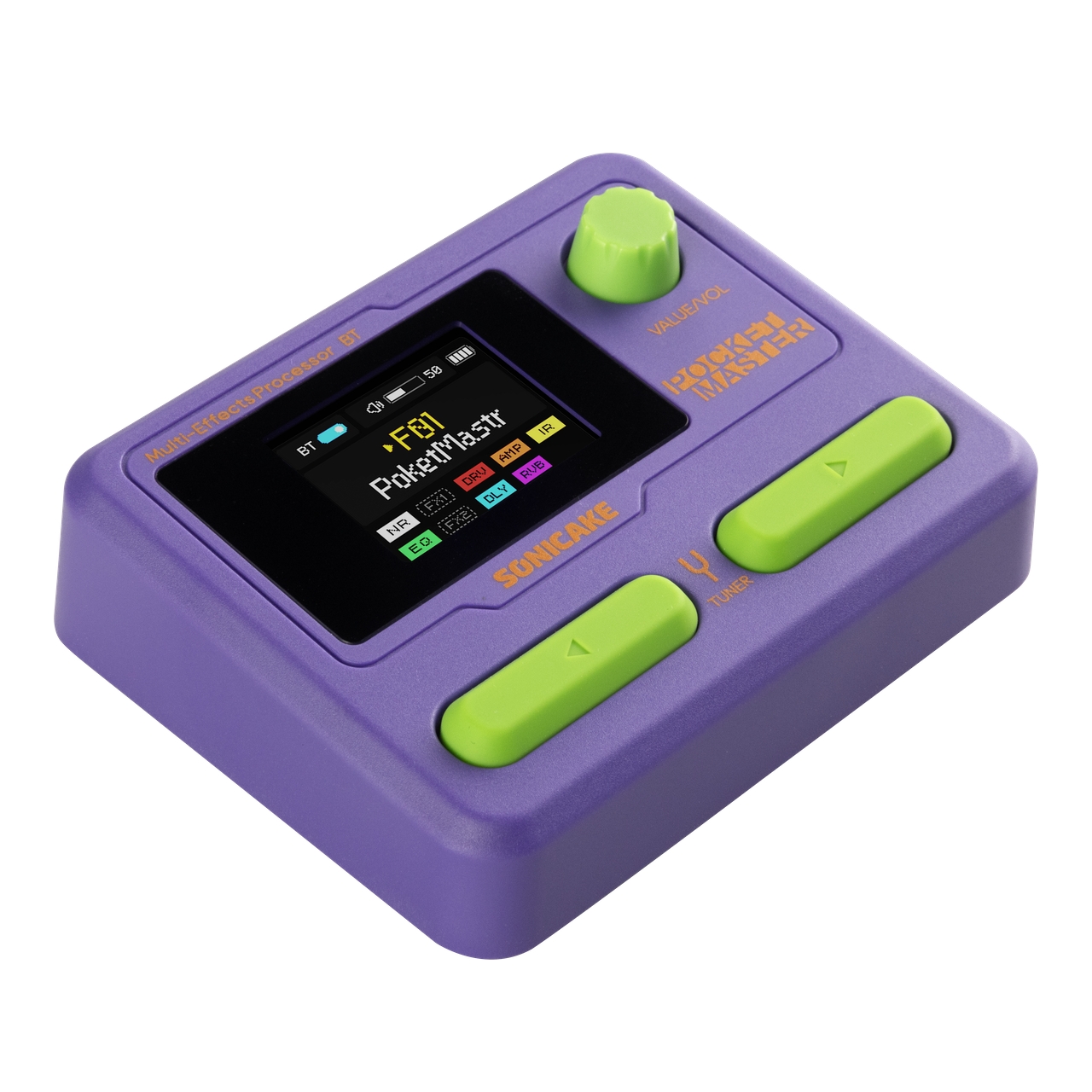 SONICAKE QME-10PP パープル Pocket Master マルチエフェクター