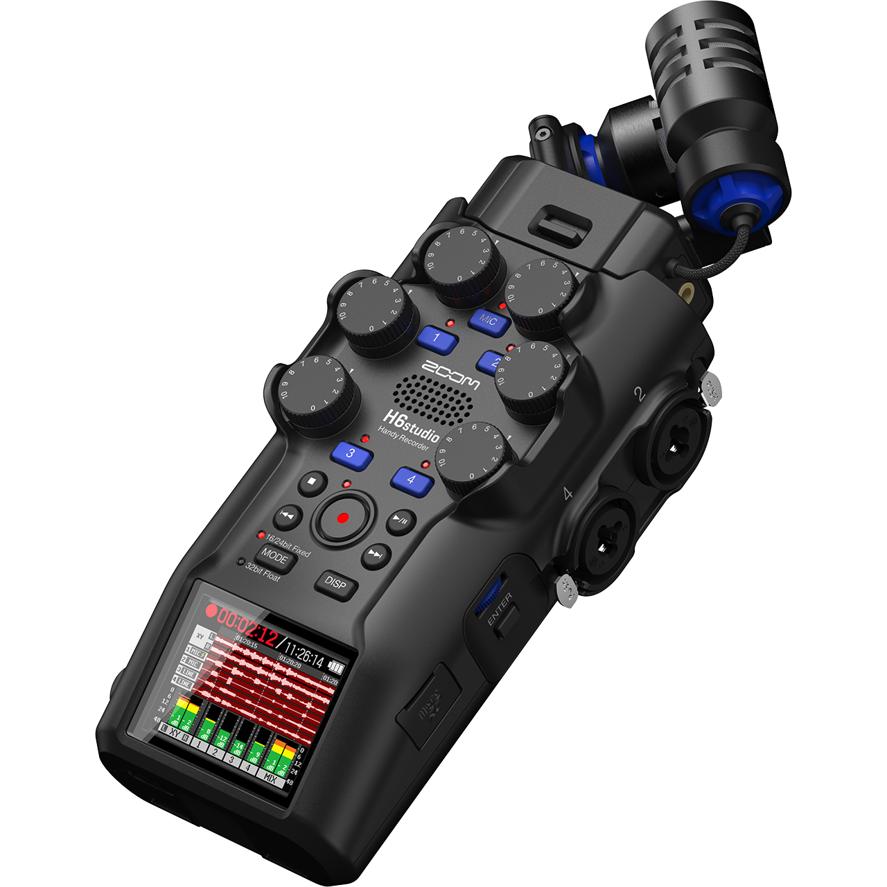 ZOOM ズーム H6 studio Handy Recorder レコーダー 32bit