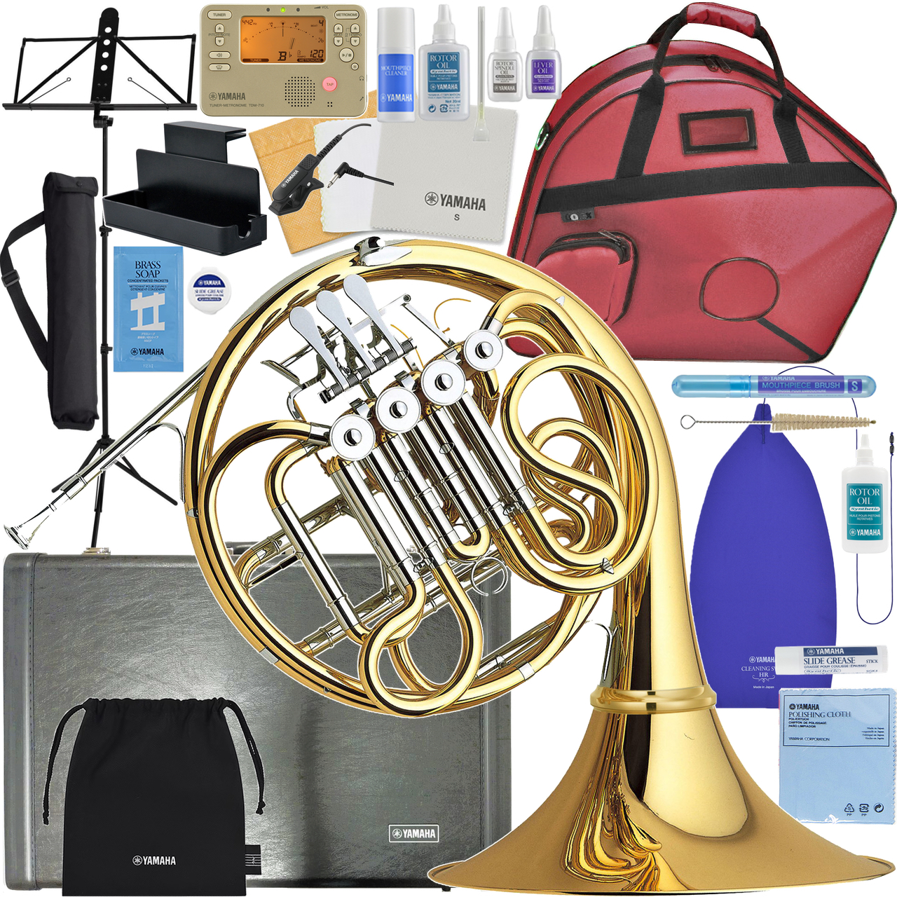 YAMAHA YHR-567D フレンチホルン デタッチャブル フルダブル