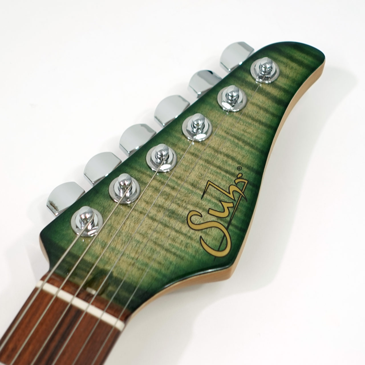 Suhr サー JE-Line Standard Plus MH Faded Trans Green Burst / PF