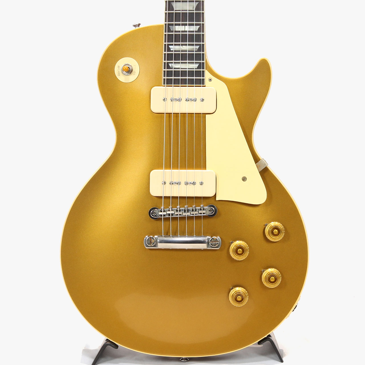 レスポール　ゴールドパーツ　ギブソンモデル 楽天市場】1957 Les Paul Standard Reissue Gold Top Dark Back