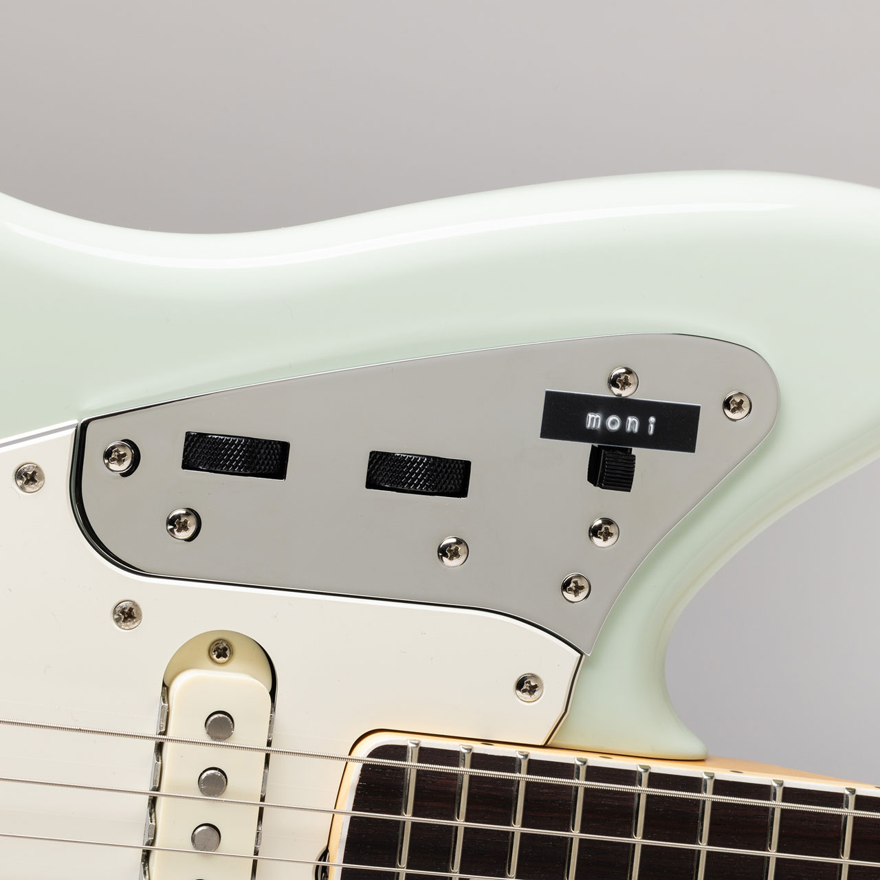 Fender フェンダー Moeka Shiotsuka Jaguar moni / Aged Sonic Blue