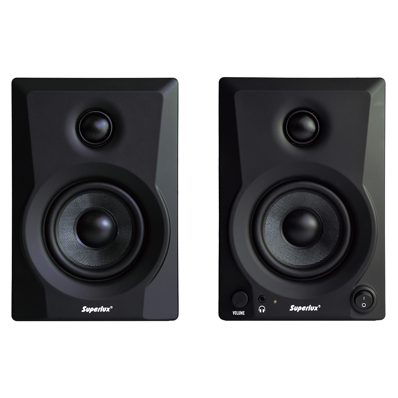 Superlux スーパーラックス BES3.5 Black モニタースピーカー 2Way