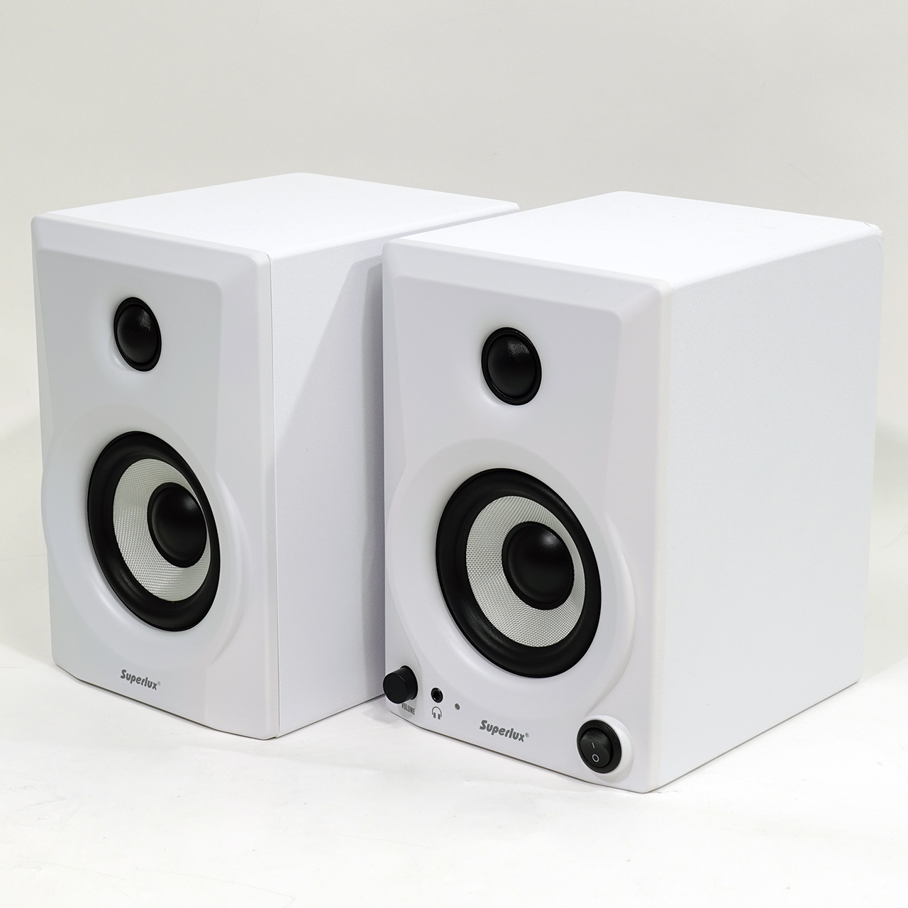 Superlux スーパーラックス BES3.5 White モニタースピーカー 2Way