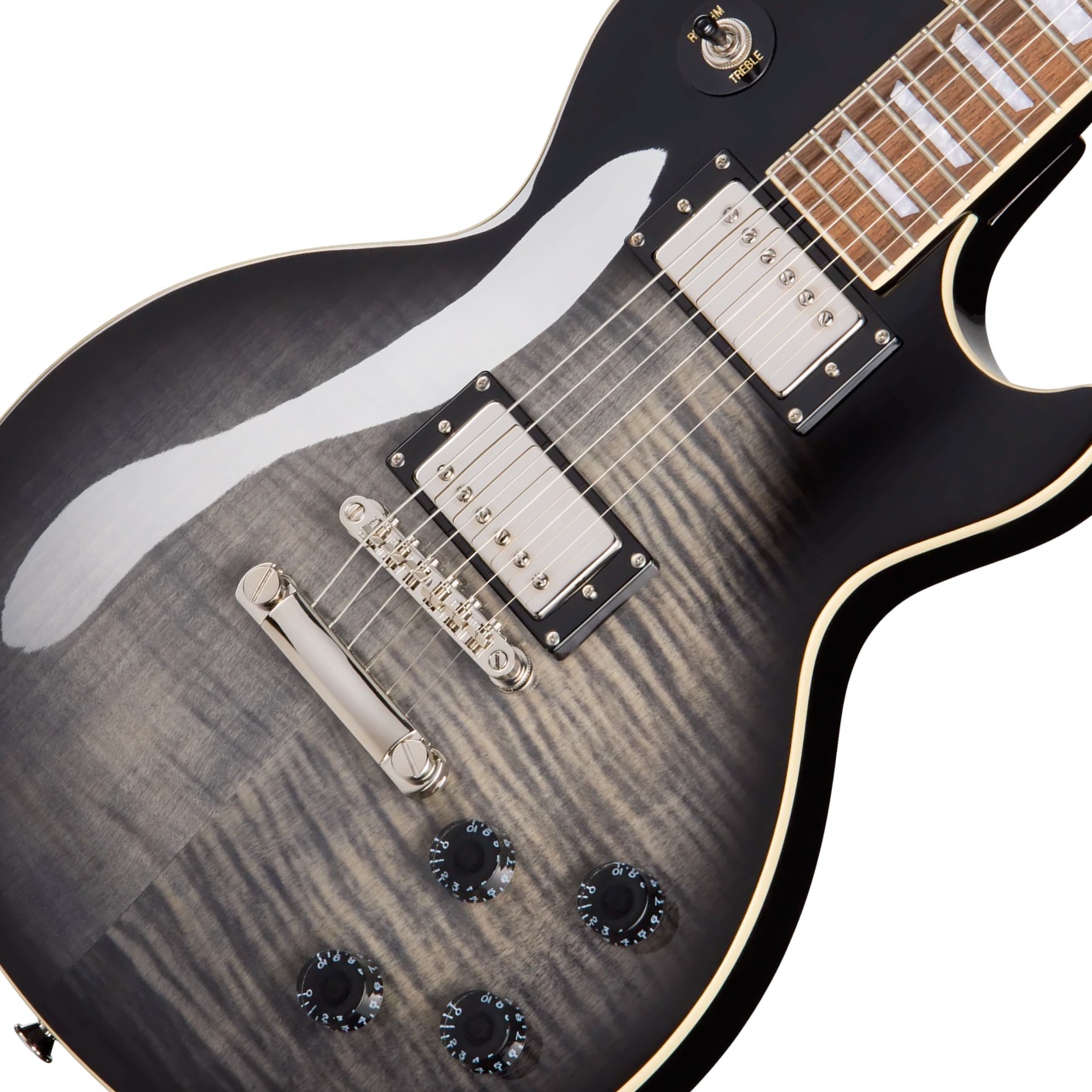 Epiphone エピフォン Les Paul Tribute Plus Ebony Burst レスポール