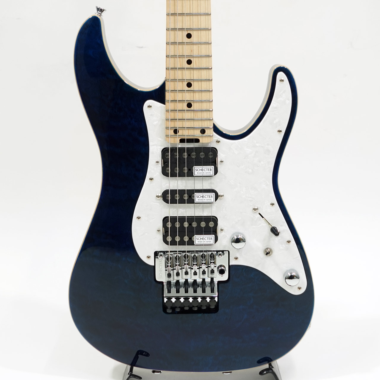 SCHECTER シェクター SD-2-24-AL / See-Thru Blue / Maple Fingerboard