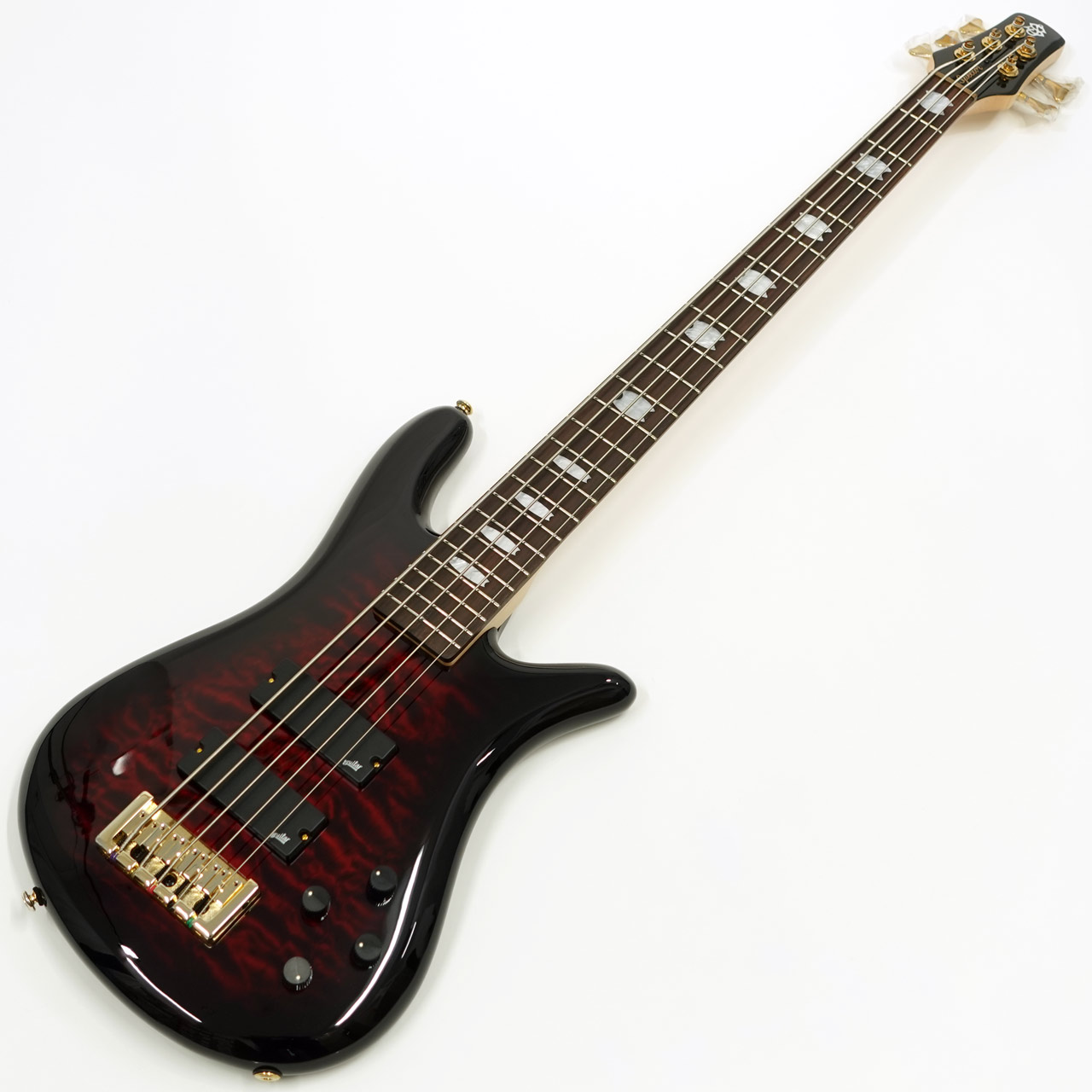 SPECTOR Icon NS-5 Bolt-On Black Cherry Gloss スペクター 5弦ベース