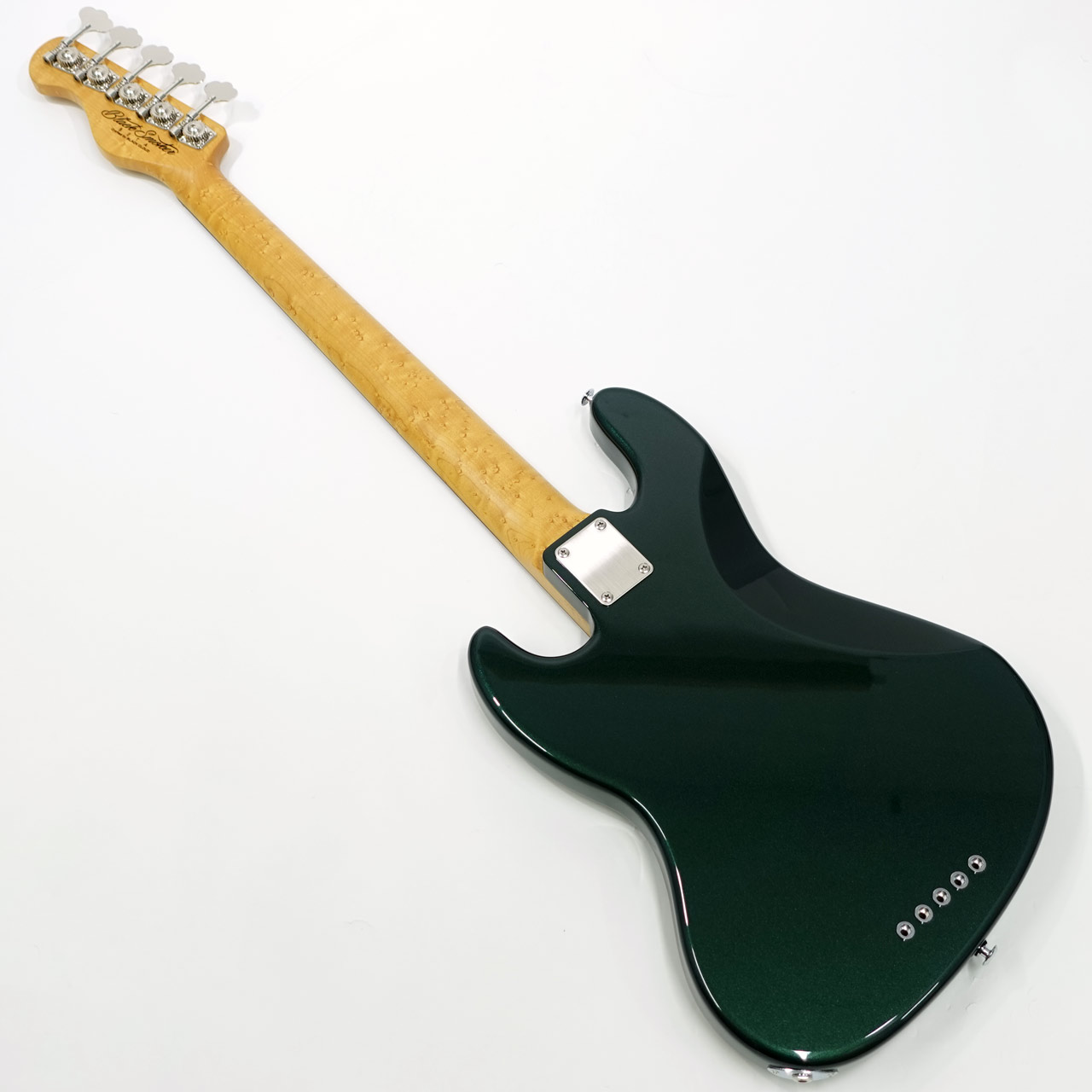 Black Smoker BETA-J5 XL Birds Eye Maple Neck / Old Green Metallic