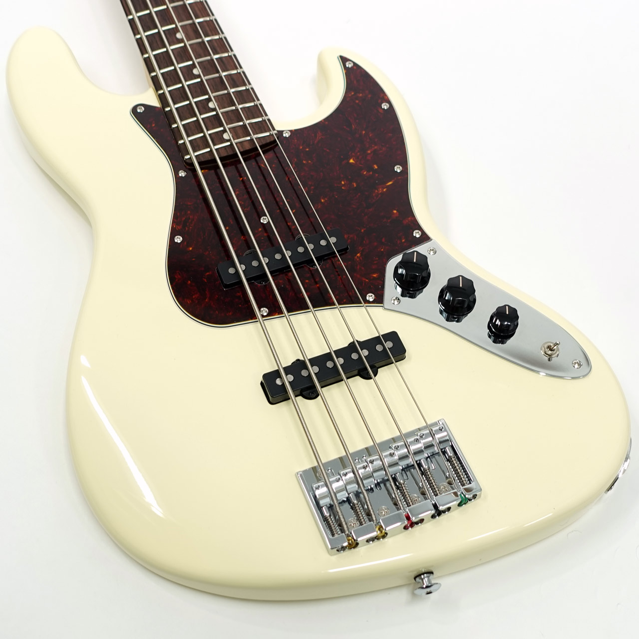 Black Smoker BETA-J5 XL Birds Eye Maple Neck / Vintage White