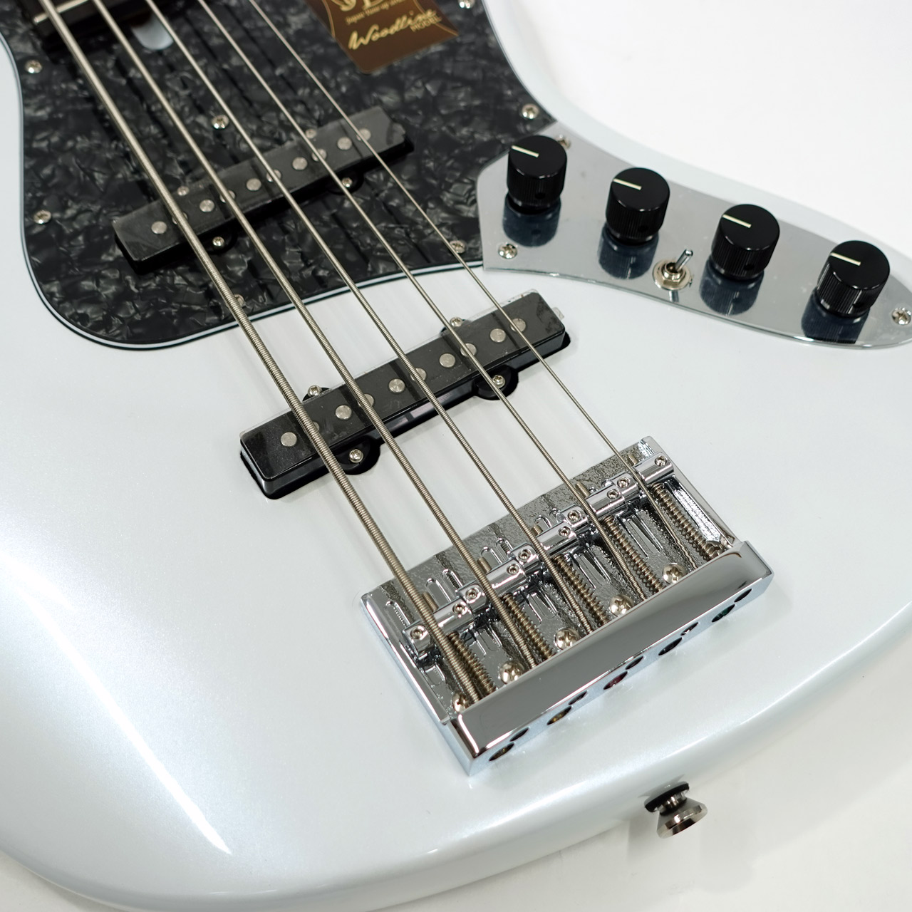 Bacchus バッカス WL605AC-RSM/R PWH ウッドライン 5弦ベース Japan