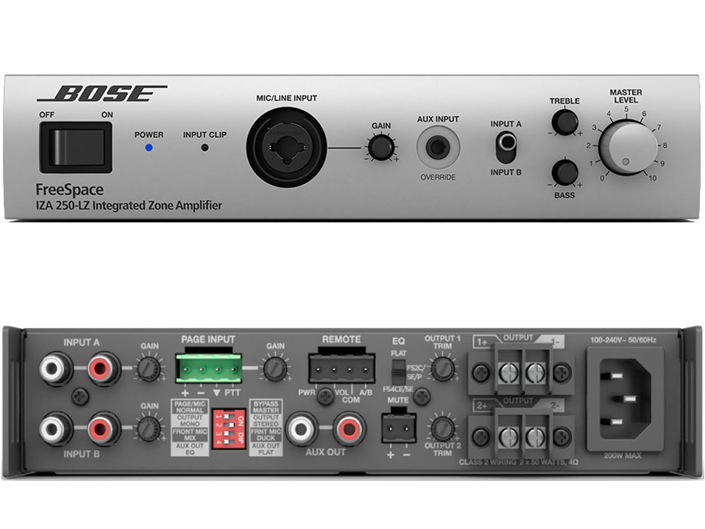 Bose FreeSpace ZA250-LZ zone amplifier コンパクトパワーアンプ tf8su2k