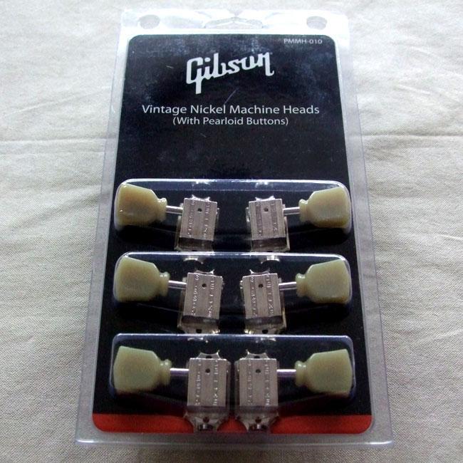 Gibson ( ギブソン ) PMMH-010: Vintage Nickel Machine Heads w ...